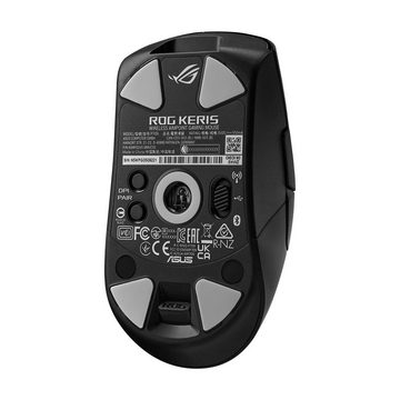 Asus Keris Wireless AimPoint RGB Gaming-Maus (Bluetooth, kabelgebunden, Funk, optischer ROG AimPoint-Sensor 36.000 dpi schwarz)