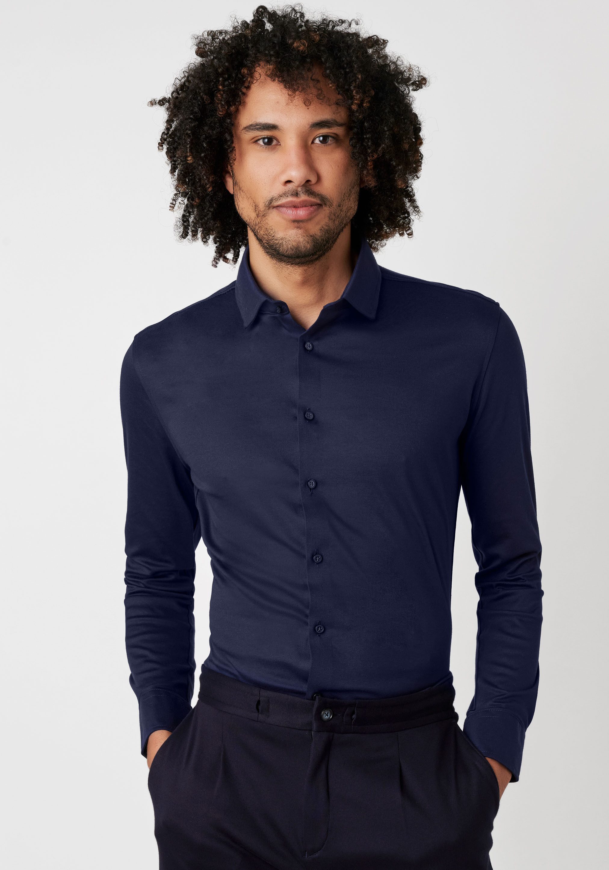 DESOTO Langarmhemd Casual Kent 1/1 günstig online kaufen