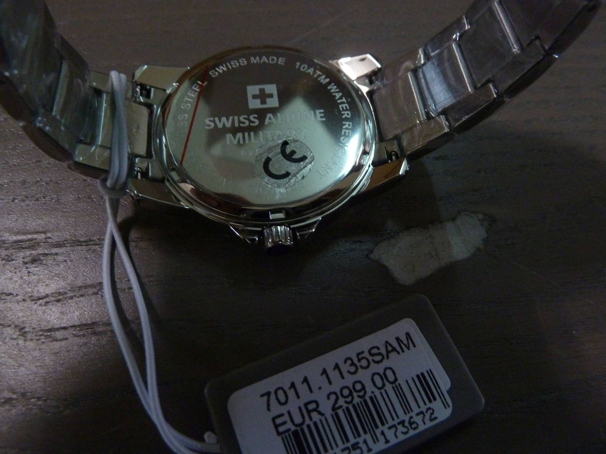 Swiss Alpine Military Quarzuhr 7011 – Bild 4 von 4