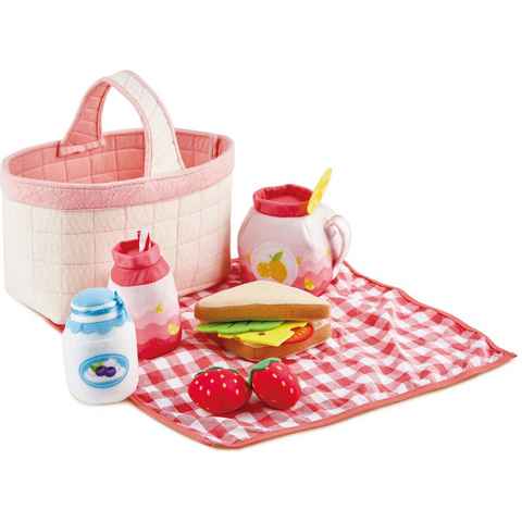 Hape Spiellebensmittel Picknick-Korb, mit Picknickzubehör