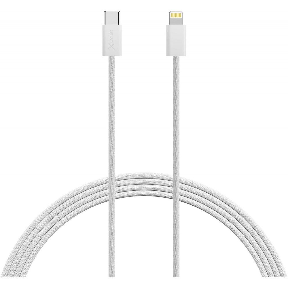 XLayer USB Type-C > Lightning Kabel 2m weiß USB-Kabel