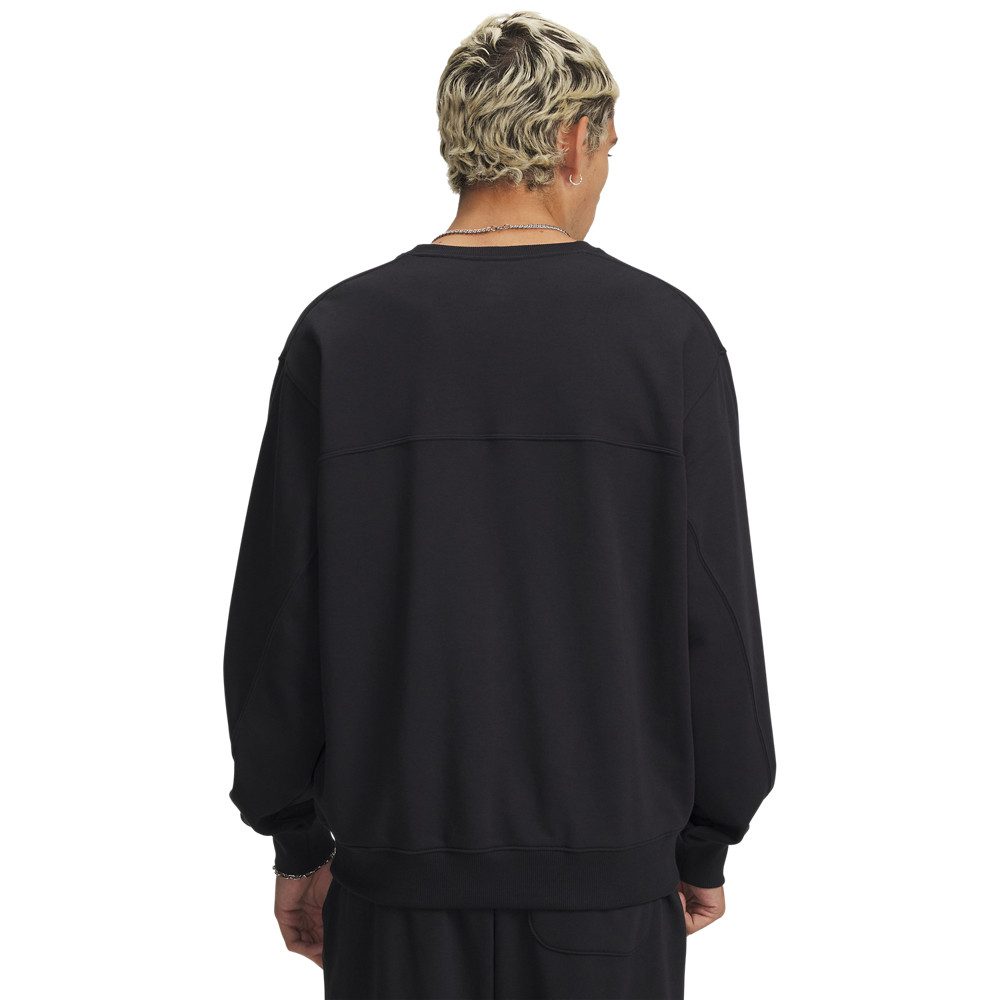 Under Armour® Sweatshirt UA RIVAL LW CREW lockere Oversized-Passform, für Sportmode und aktive Freizeit