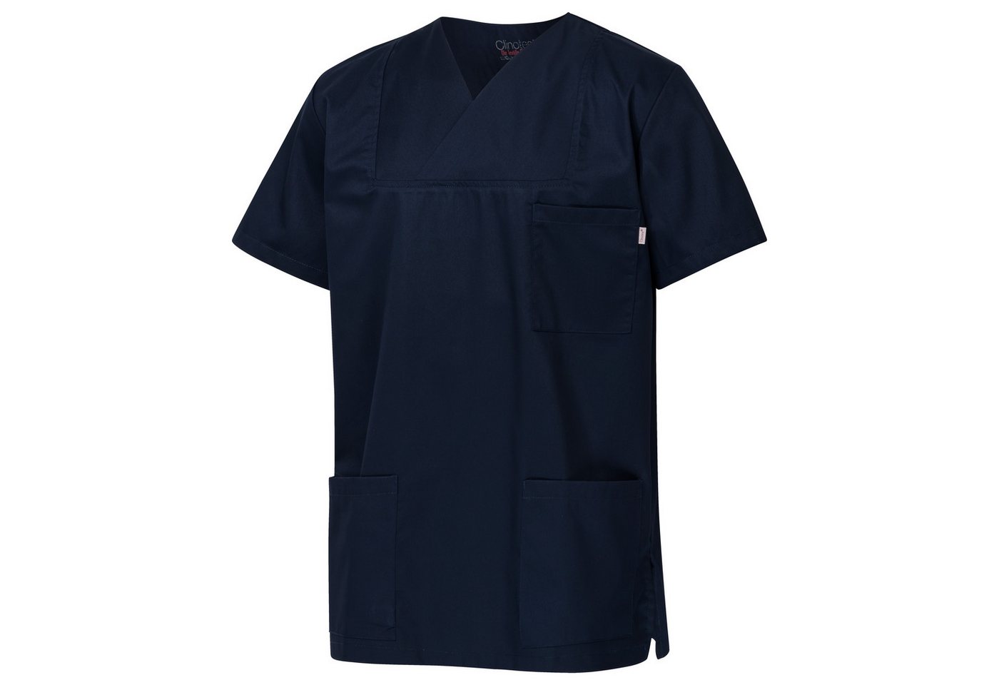 Clinotest Funktionsbluse Kasack Damen & Herren - 95 Grad waschbare, kochfest ohne einzulaufen (1-tlg) Schlupfkasack aus Baumwolle & Polyester - Berufsbekleidung für Pflege