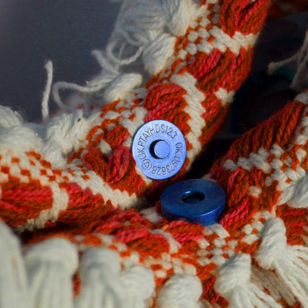 Schultertasche PAIA, im Boho-Style mit Echtleder Henkel