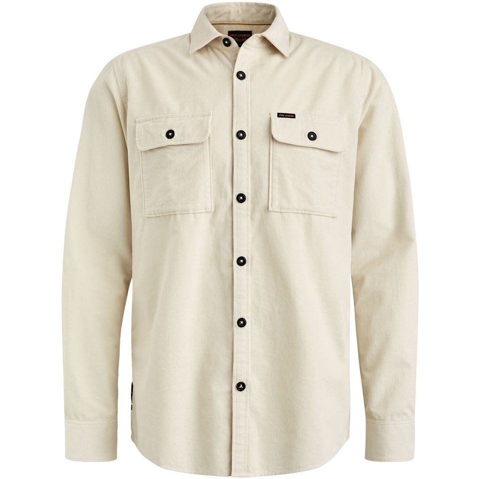 Langarmhemd - Long Sleeve Shirt Fine Waffle Corduroy
