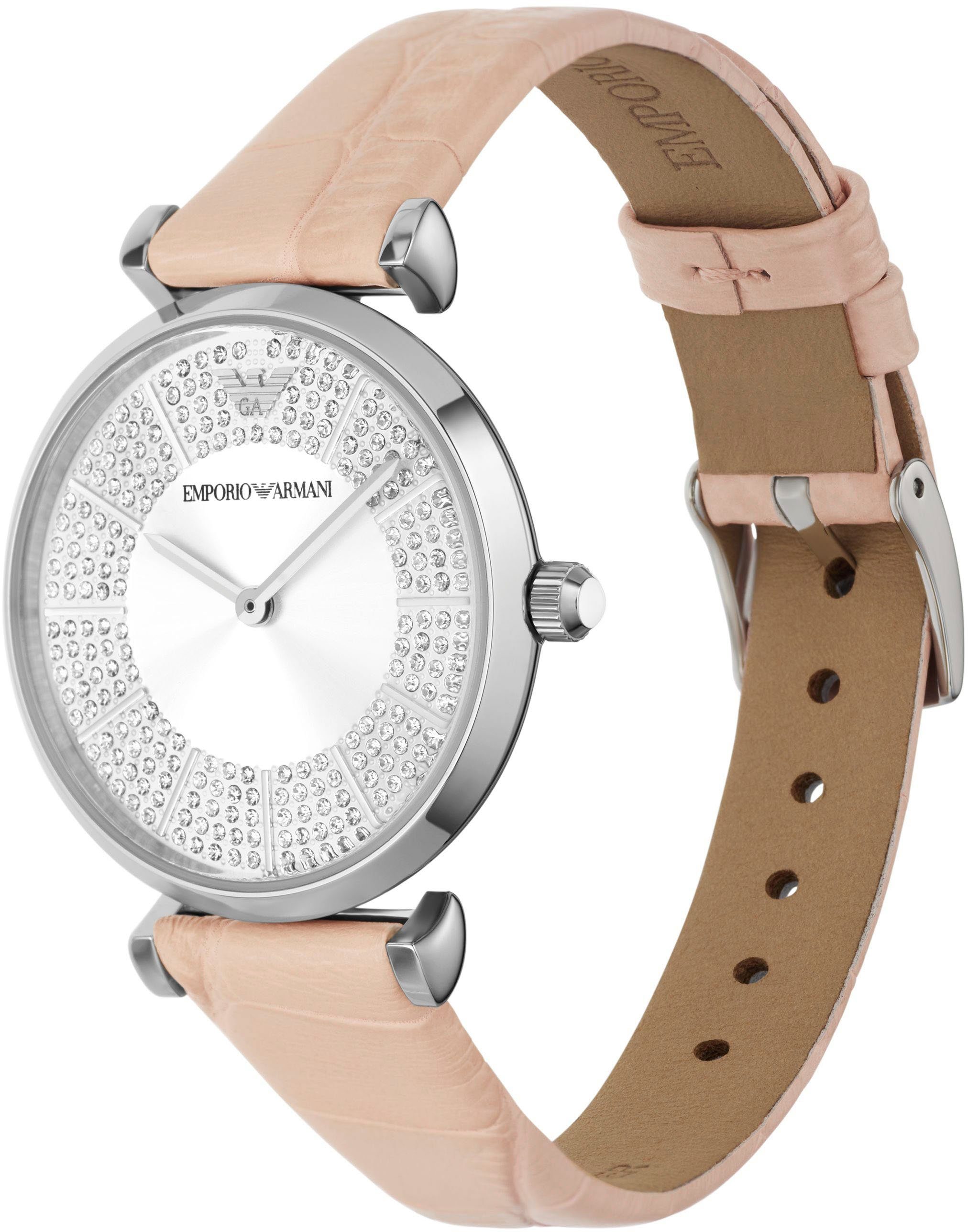 Emporio Armani Quarzuhr AR11543, Armbanduhr, Damenuhr, günstig online kaufen