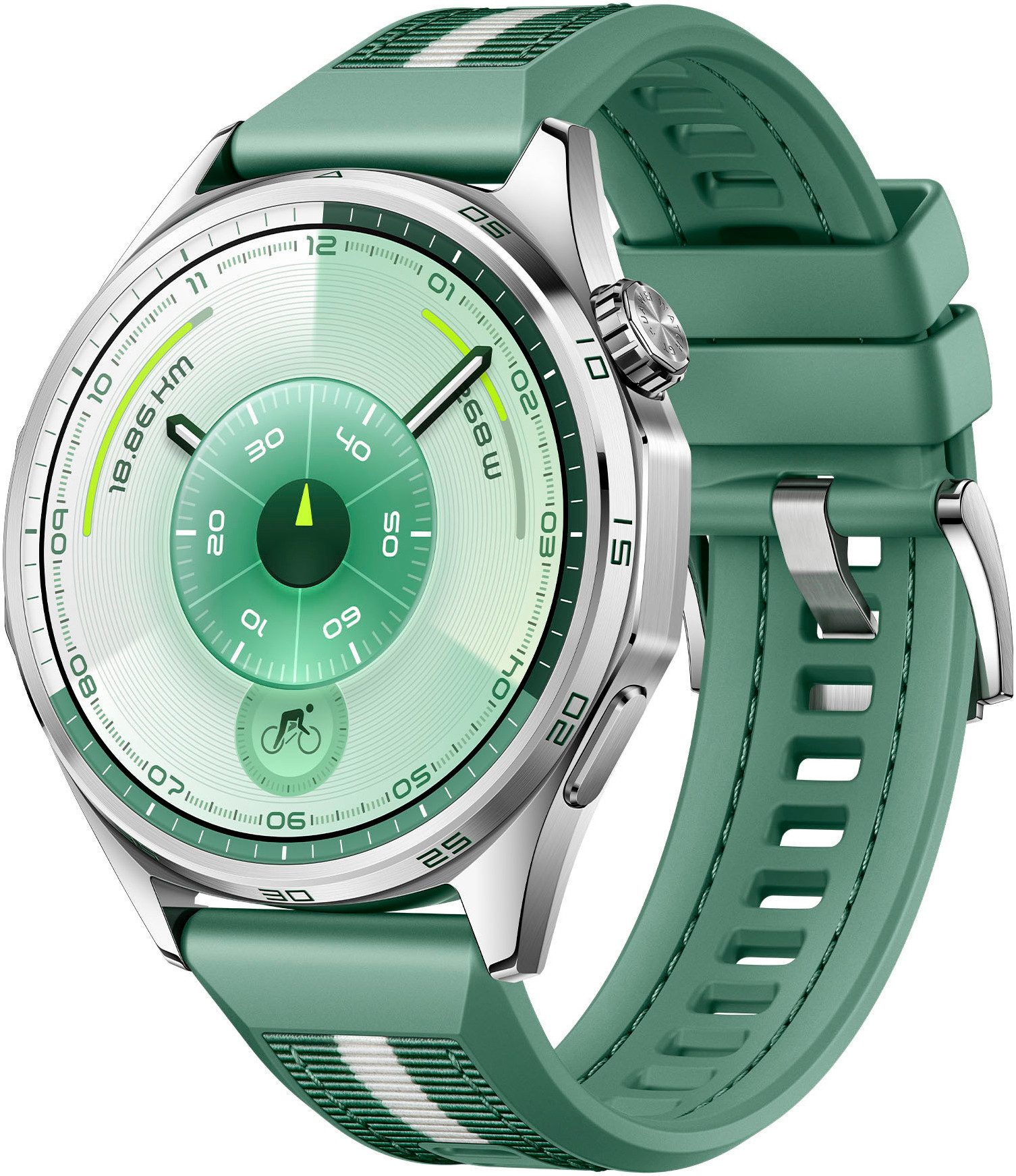 Huawei WATCH GT6 46 mm Smartwatch (3,75 cm/1,47 Zoll, Harmony OS), Bis zu 21 Tagen Akkulaufzeit, Outdoor-Sport Profi-Niveau, EKG-Analyse