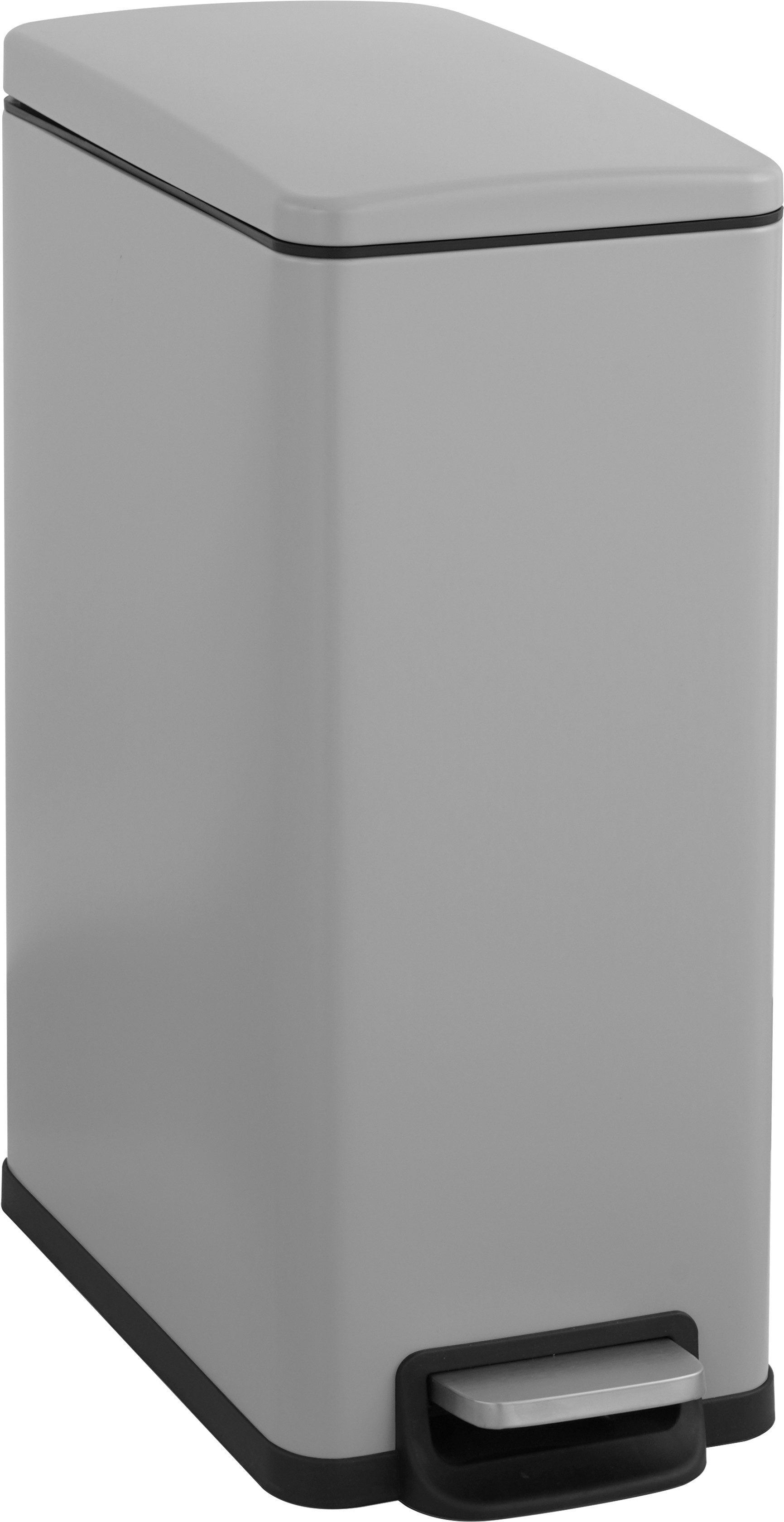 OTTO home Mülleimer Joonah, Soft Close, schmal und kompakt, Nischen-Mülleimer, Treteimer, Kosmetikeimer mit Deckel