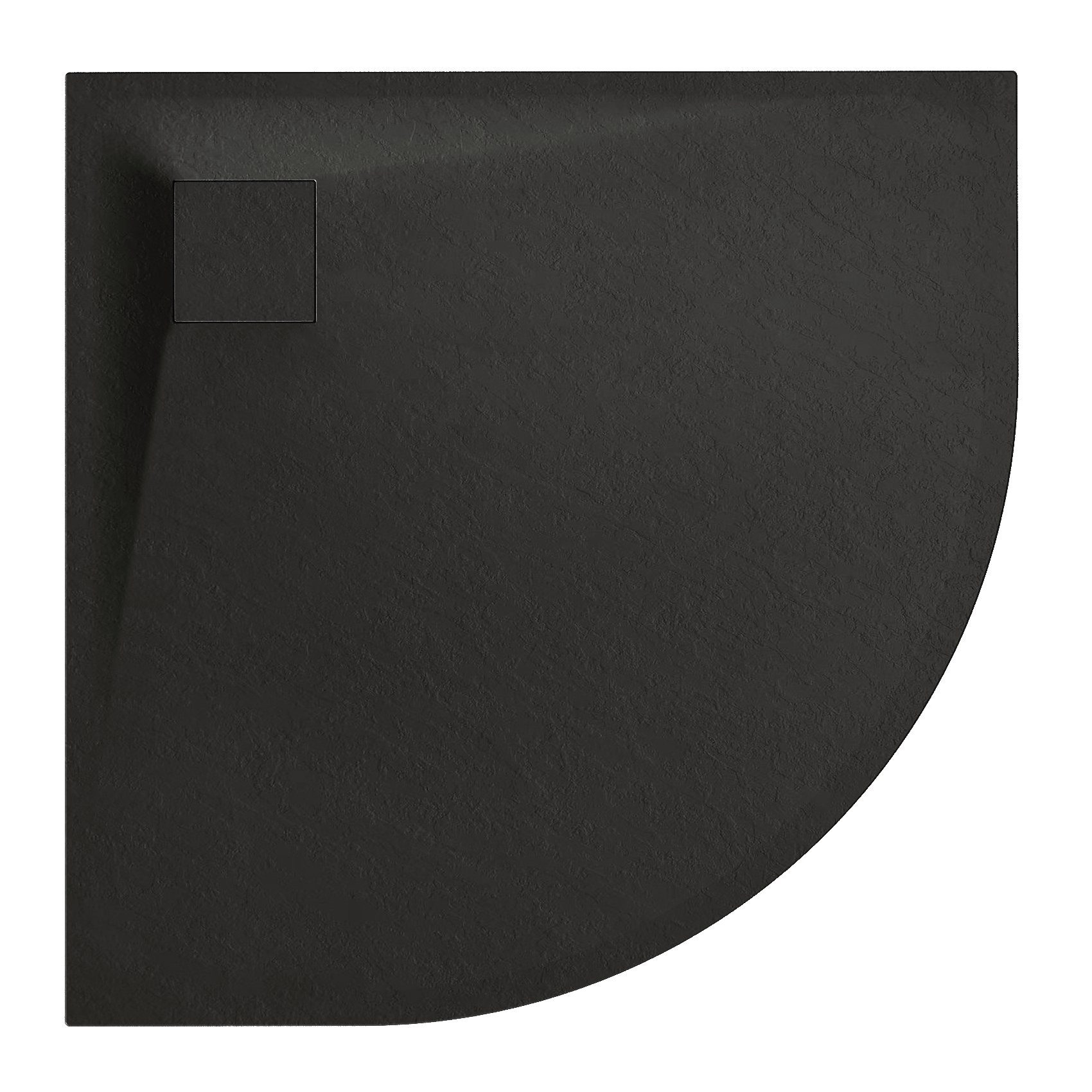 KOLMAN Duschwanne Halbrund VIDAR 80x80x3,2 Verbundwerkstoff, günstig online kaufen