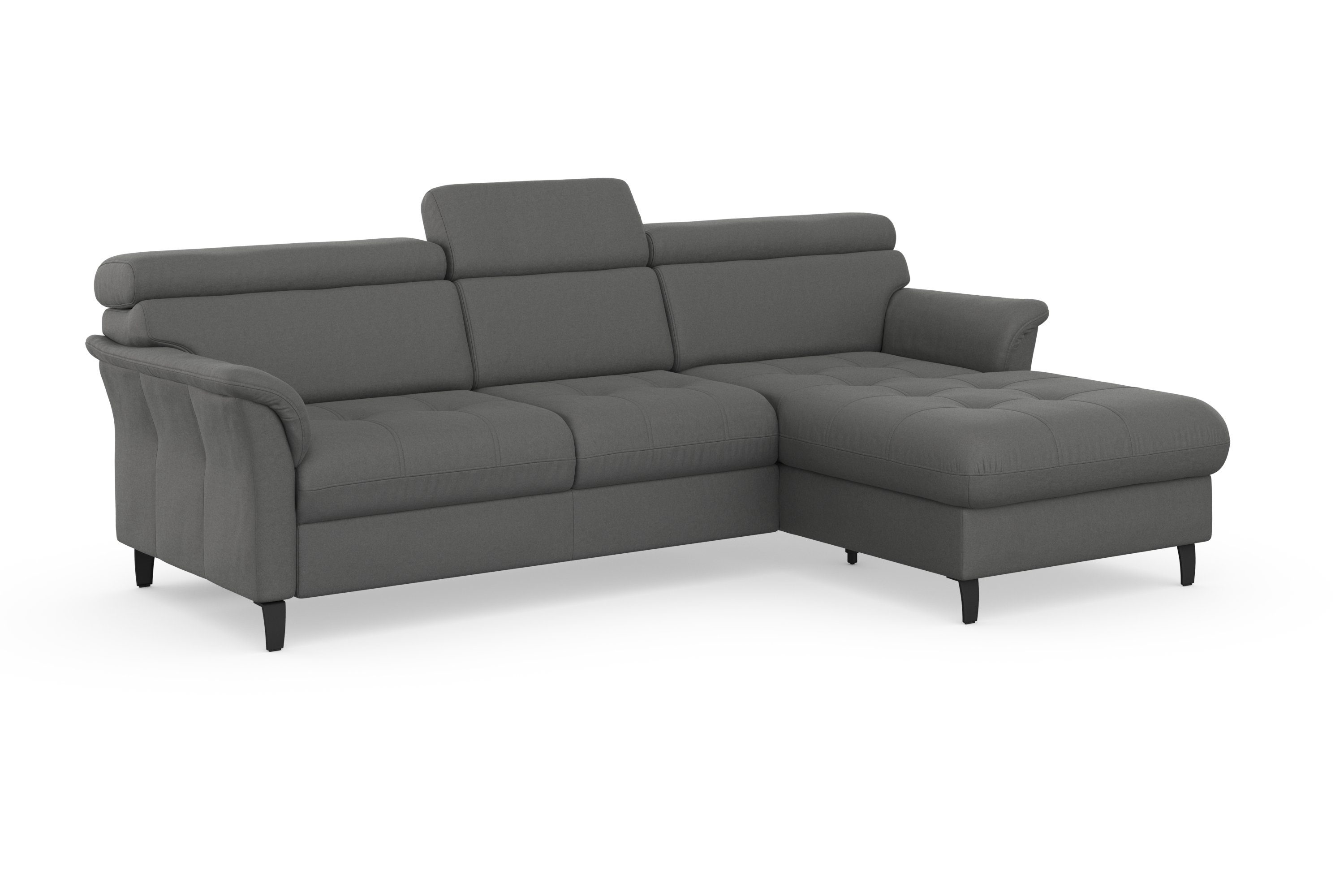 sit&more Ecksofa Marano, inklusive Kopfteilverstellung, mit wahlweise Bettkasten Bettfunktion