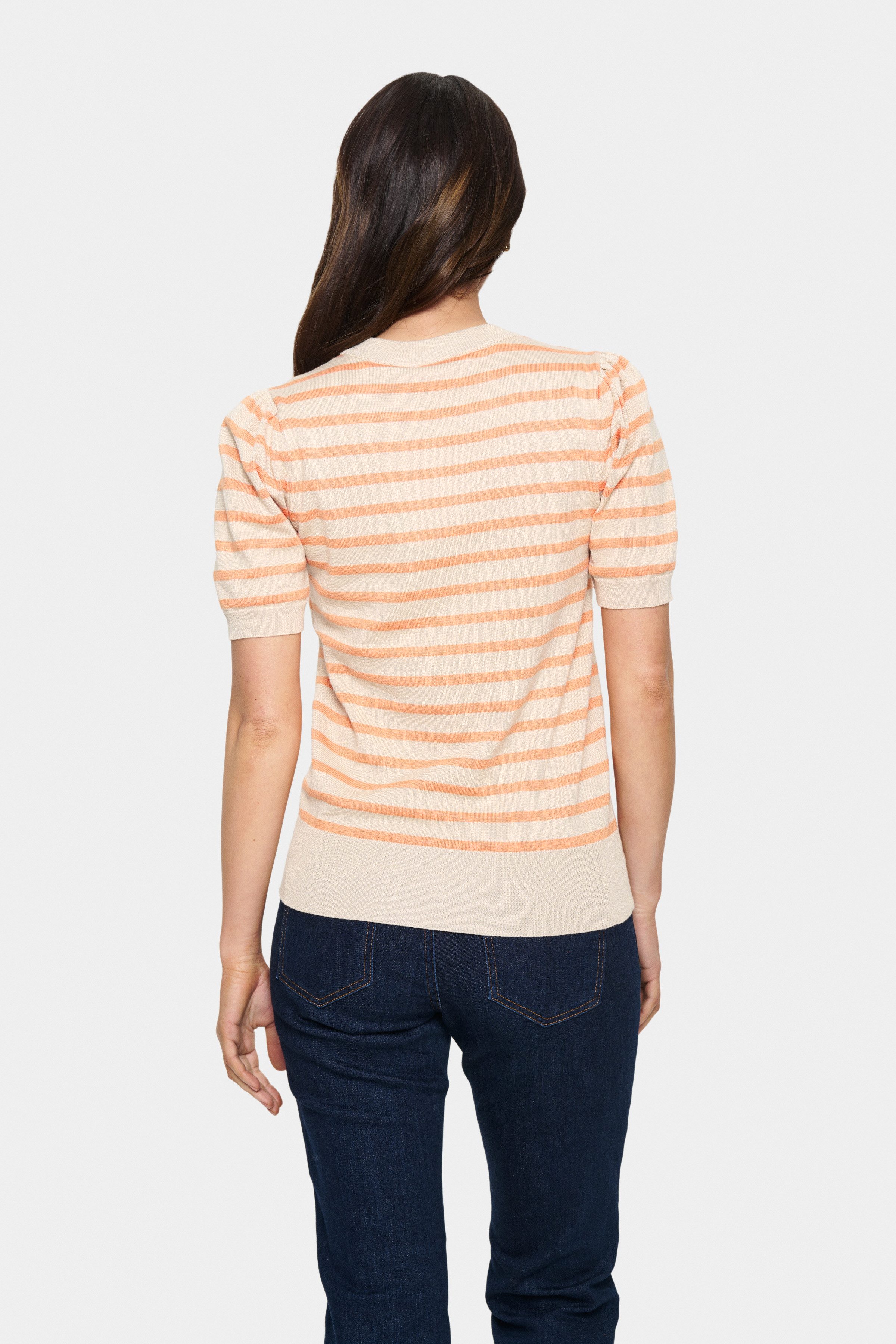 Saint Tropez Kurzarmpullover MilaSZ SS Striped günstig online kaufen