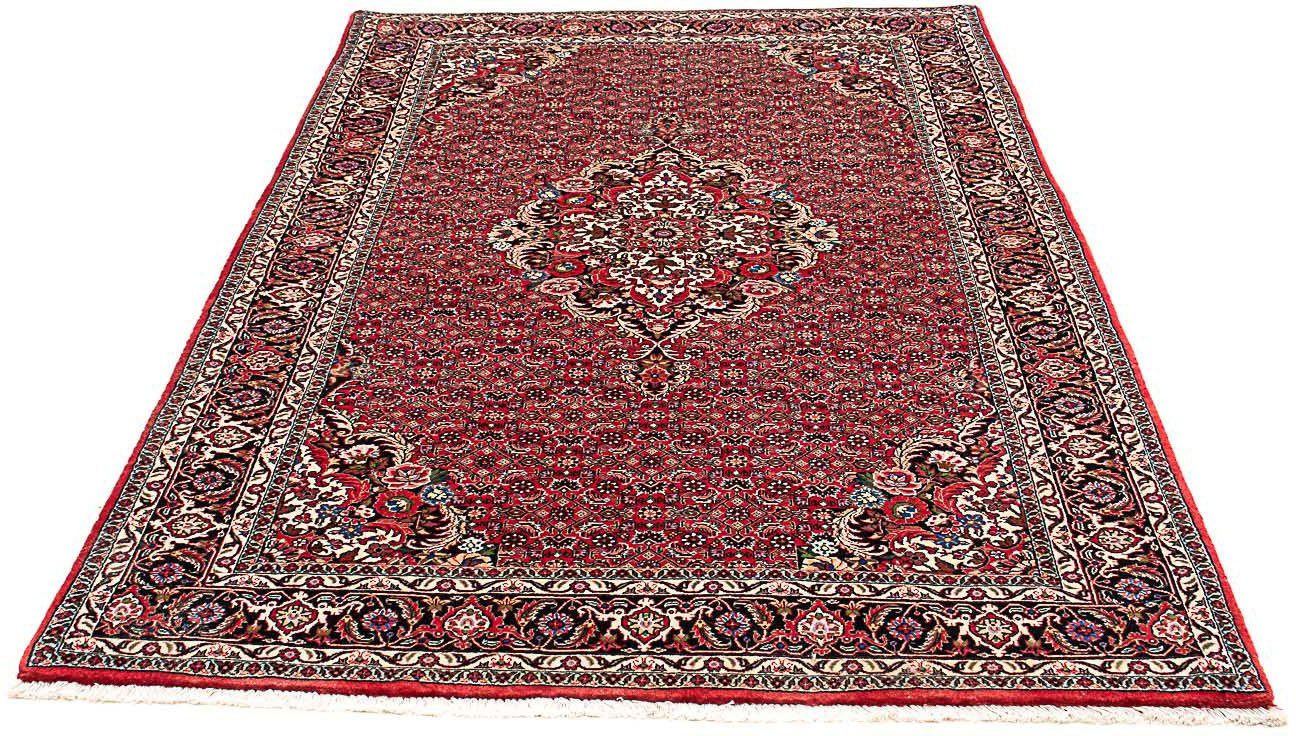 Wollteppich Bidjar Medaillon 217 x 140 cm, morgenland, rechteckig, Höhe: 15 mm, Unikat mit Zertifikat