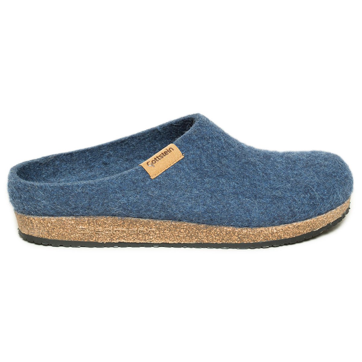 Stegmann RE Filz Clog (1-tlg) Clogs - Aus recyceltem Woll-Filz, Flexibles Kork-Latex-Fußbett