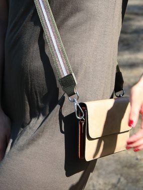 styleBREAKER Schulterriemen (1-St) Wechsel Taschengurt Metallic Streifen Muster