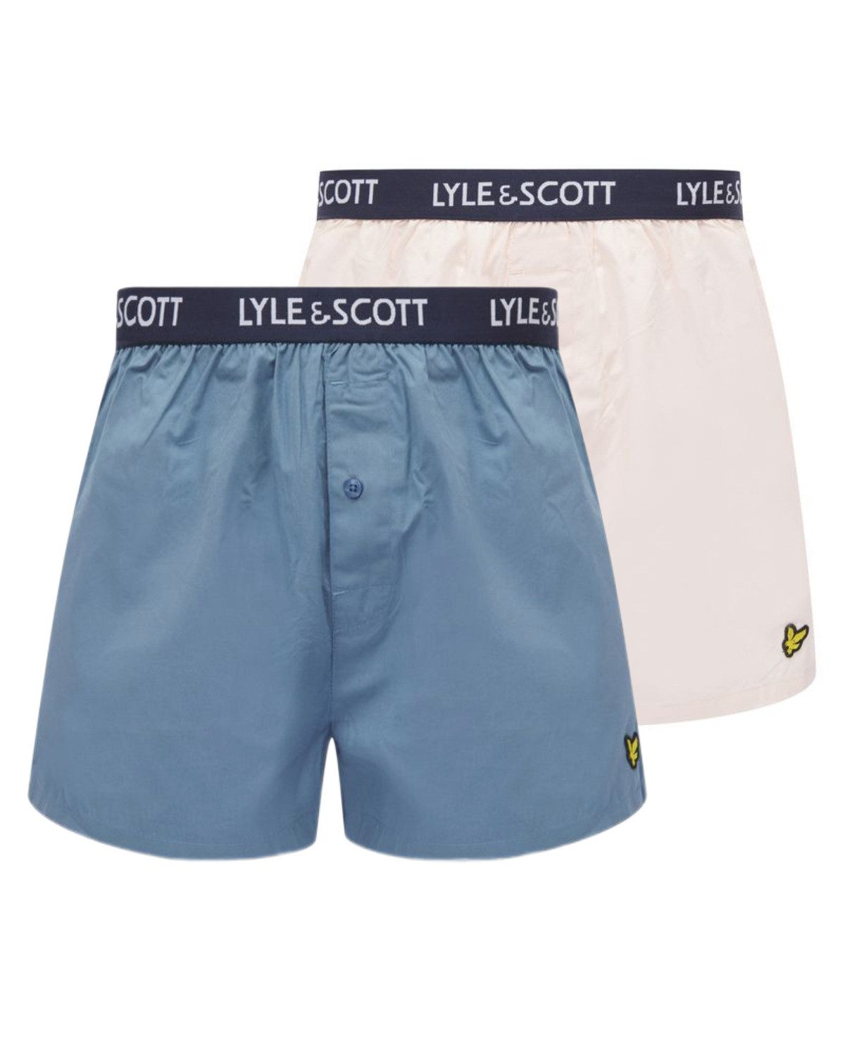 Boxershorts Herren, 100% Baumwolle, Elastischer Bund