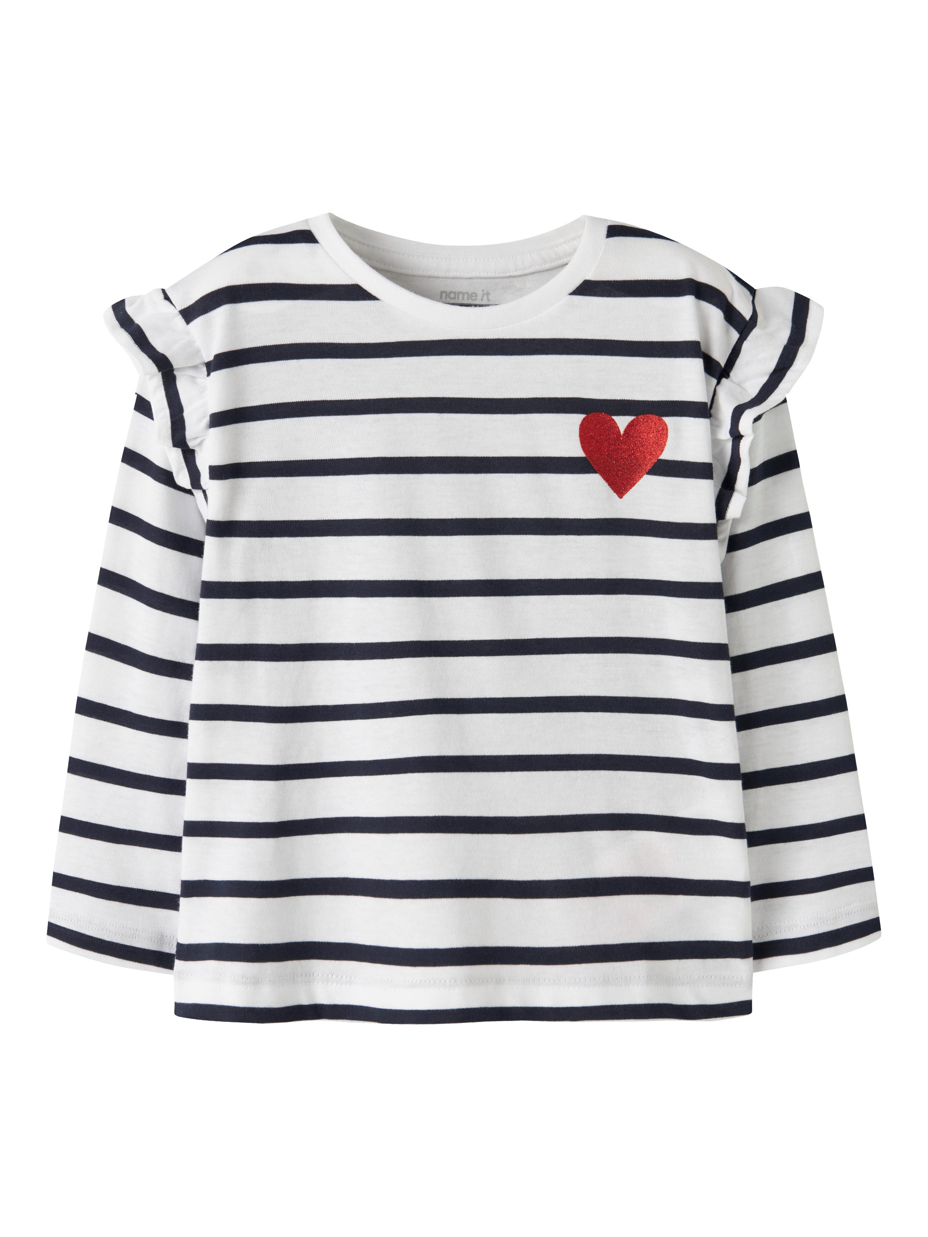 Name It Langarmshirt NMFTOVELINA LS NREG TOP PB