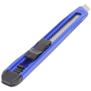 WEDO Cuttermesser Cutter Ecoline 9mm, Klinge feststellbar, ideal auch als Bastelmesser
