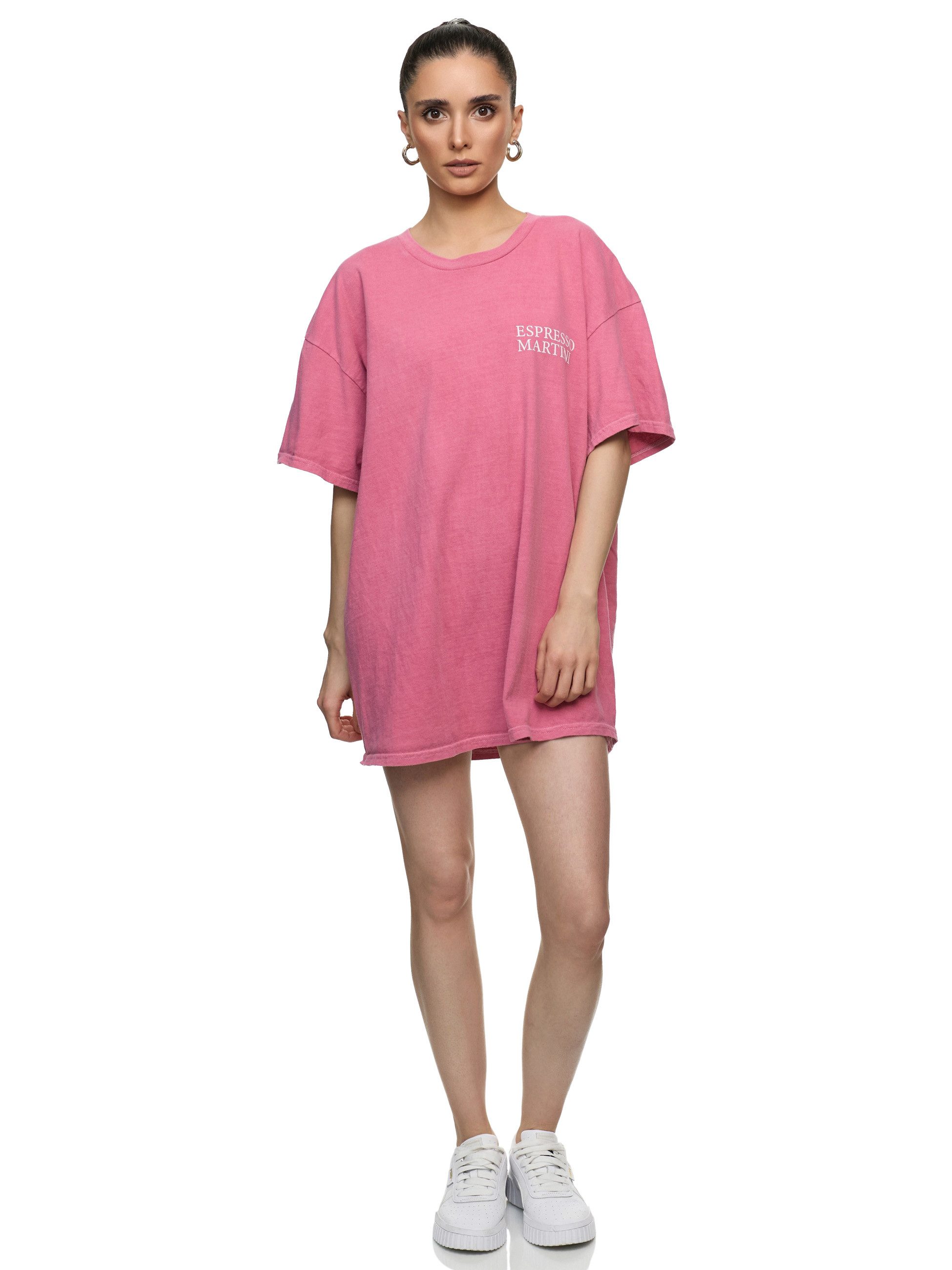 Worldclassca Print-Shirt Worldclassca Oversized Print ESPRESSO MARTINI T-Shirt Sommer Oberteil Print - ESPRESSO MARTINI
