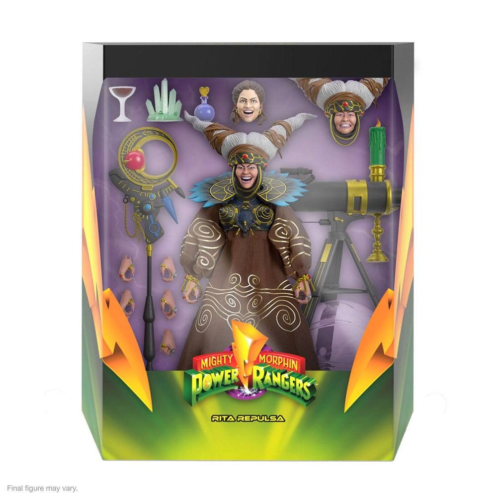 Super7 Actionfigur Power Rangers Ultimates Rita Repulsa 7 Inch Actionfigur