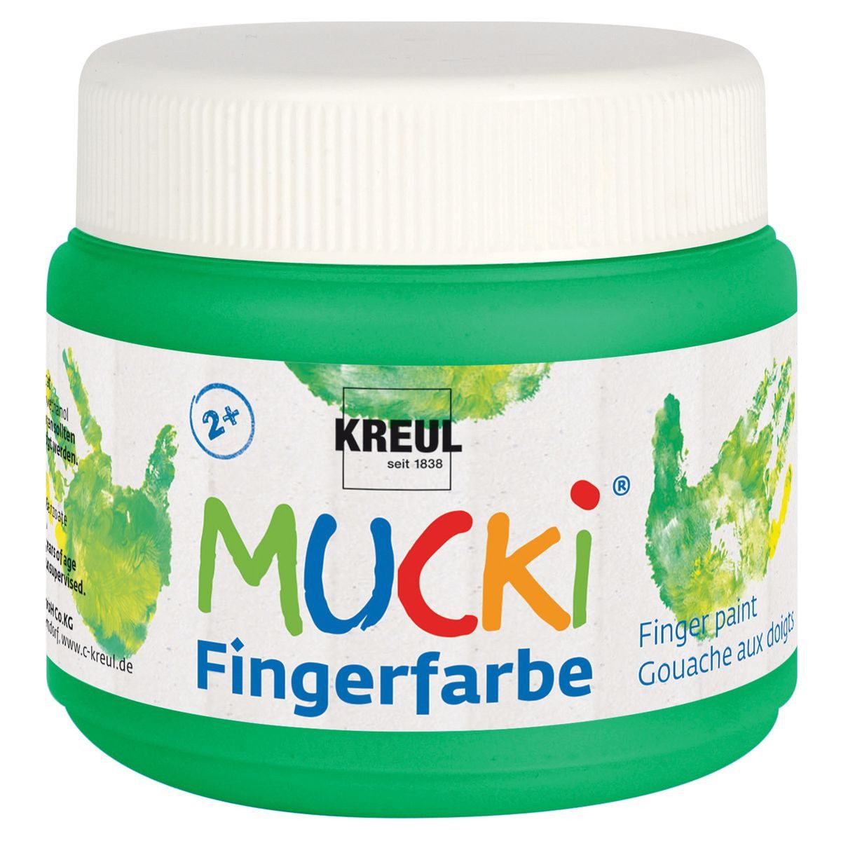C. KREUL Fingerfarbe KREUL Fingerfarben MUCKi grün 150ml Dose