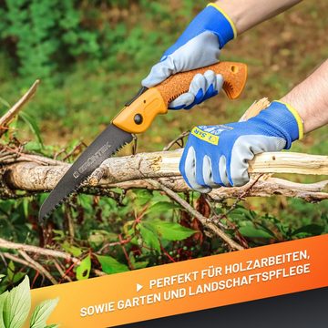 GRÜNTEK Gartensäge ZANDER 180mm Ergo-KORKGriff, TEFLON-beschichtete Klinge, Taschensäge
