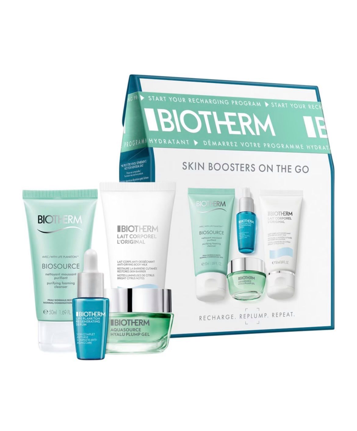 Gesichtspflege-Set BIOTHERM Aquasource Hyalu Recruit Set