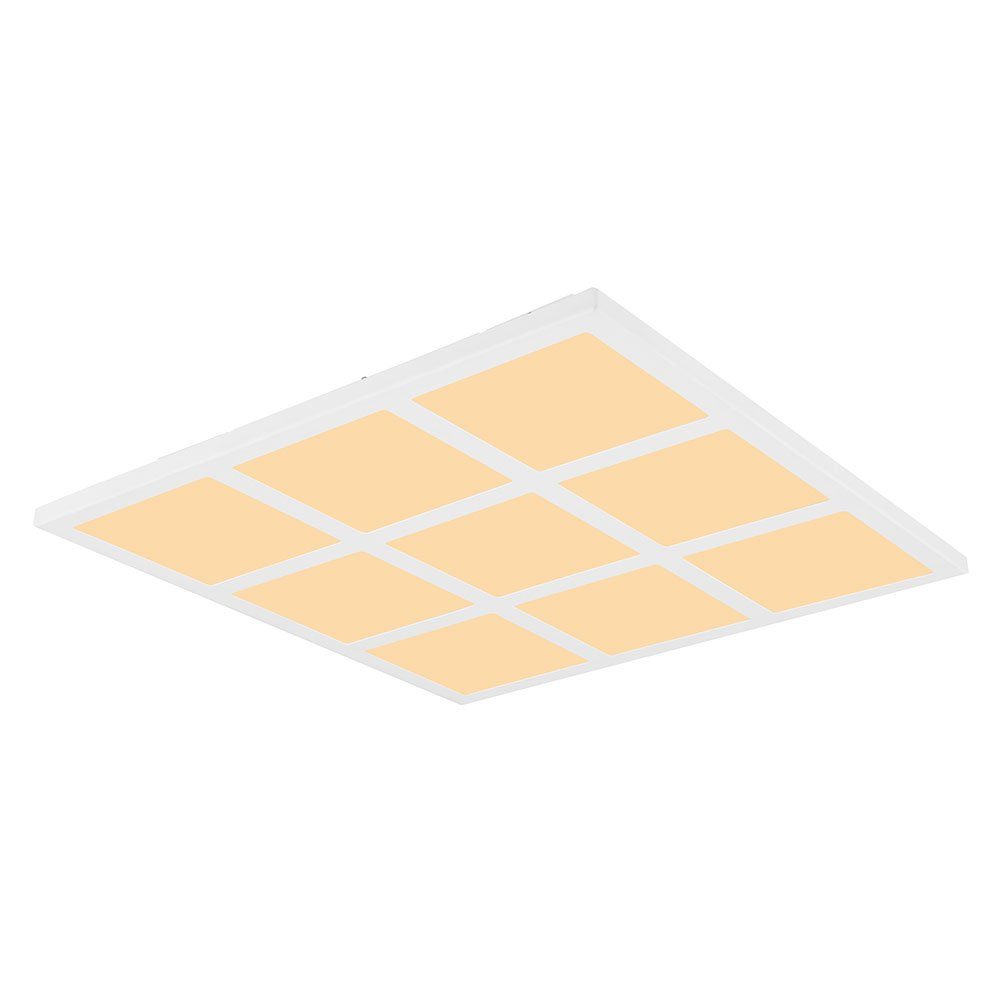 Warmweiß, RGB Deckenlampe LED Deckenleuchte Deckenpanel etc-shop fest Tageslichtweiß, LED-Leuchtmittel Panel Neutralweiß, verbaut, Farbwechsel, Kaltweiß, Deckenleuchte, LED