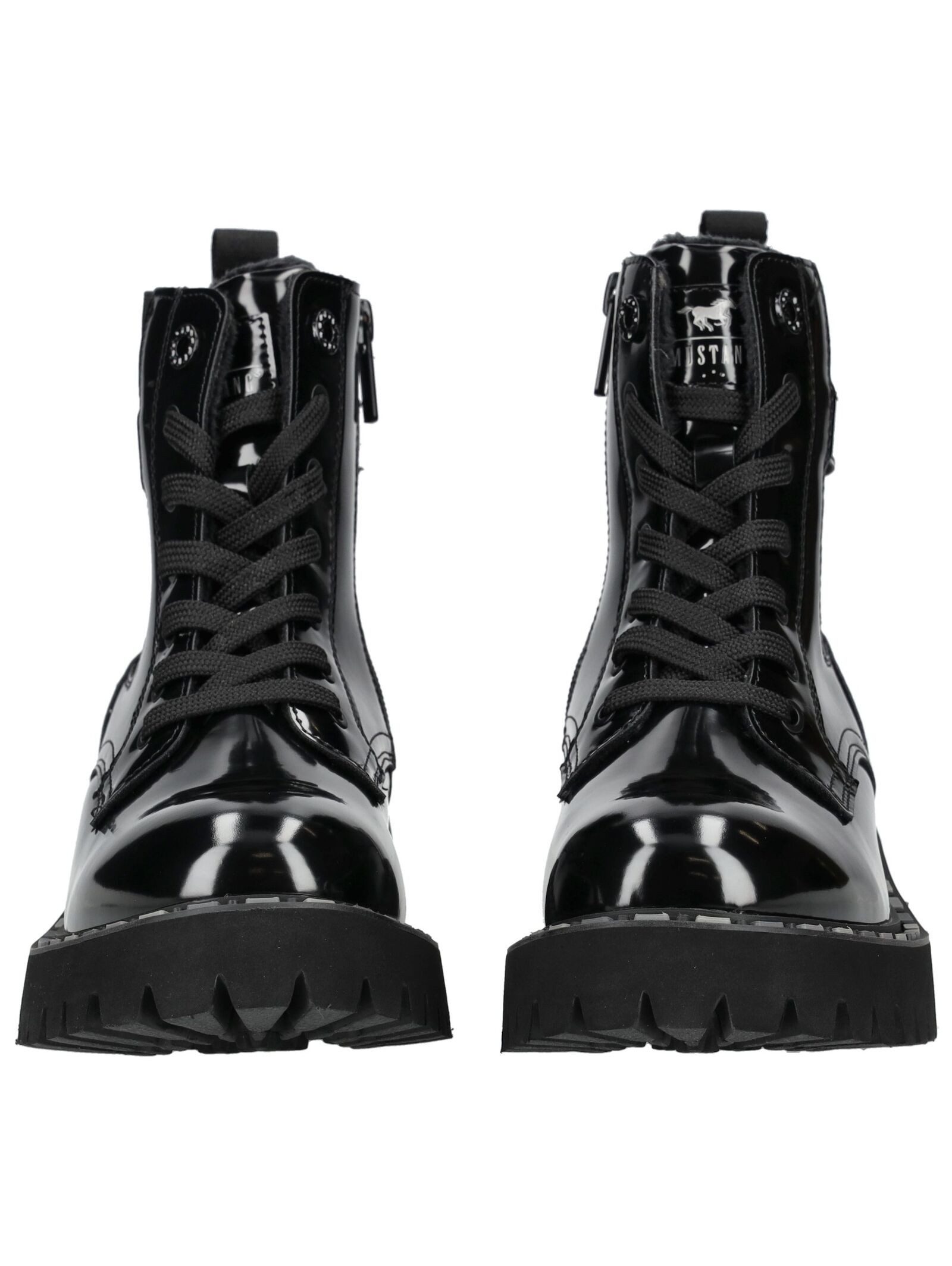 Mustang Shoes Mustang Shoes Stiefelette Lederimitat/Textil Schnürstiefelette