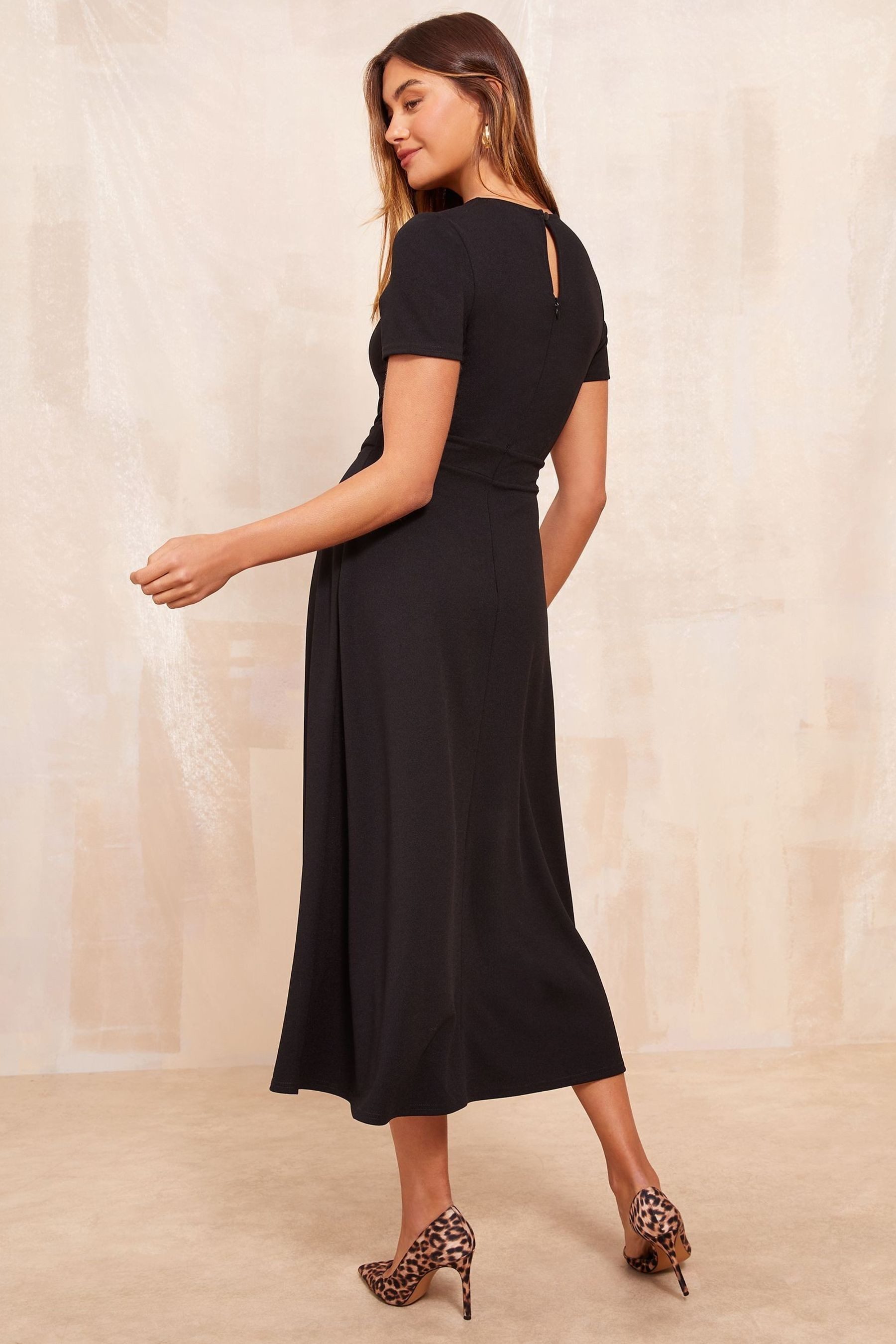 Friends Like These Midikleid Friends Like These Kurzärmeliges Midikleid, Pe günstig online kaufen