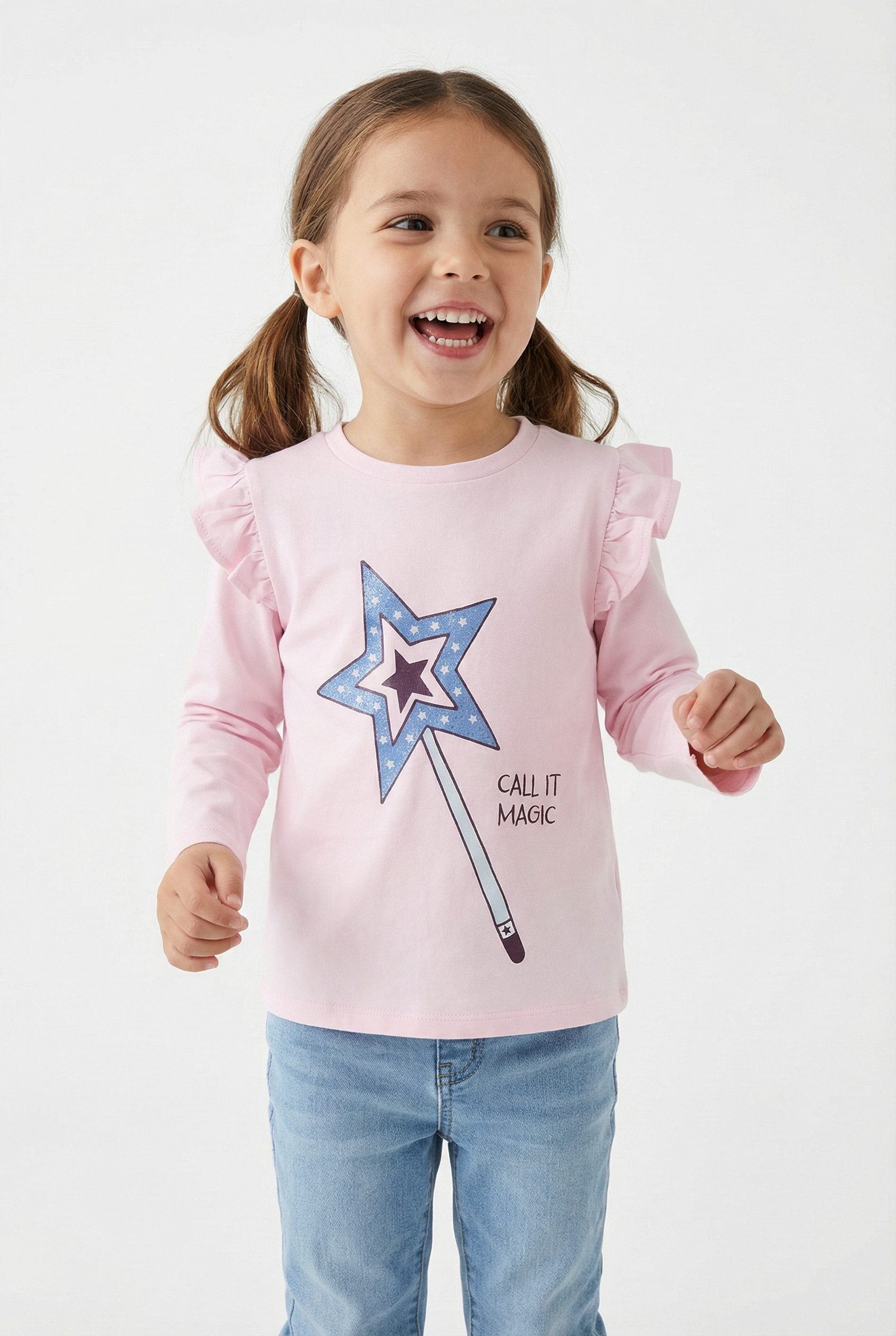 Name It Langarmshirt NMFTIKKA LS TOP BOX PB
