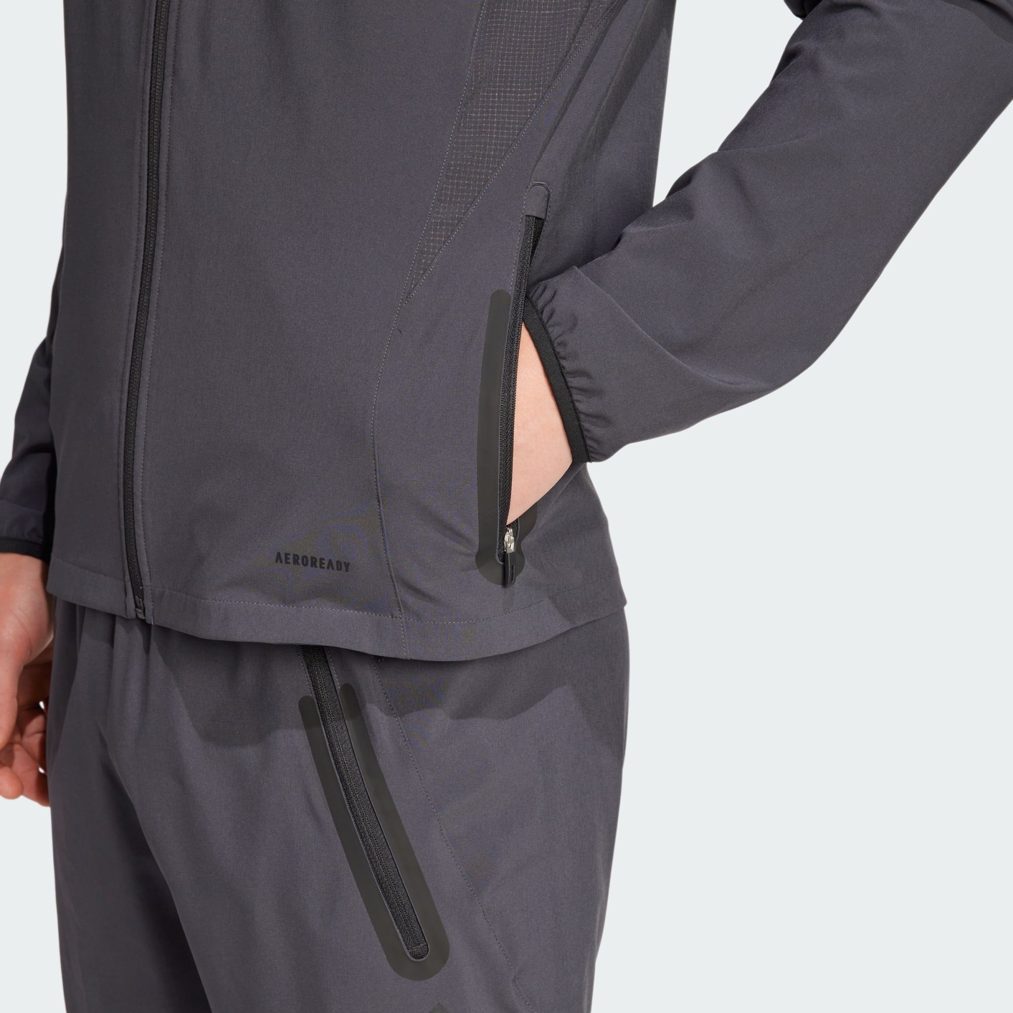 adidas Performance Trainingstop TIRO 25 PRO VIS TECH TRAVEL JACKE (1-tlg)