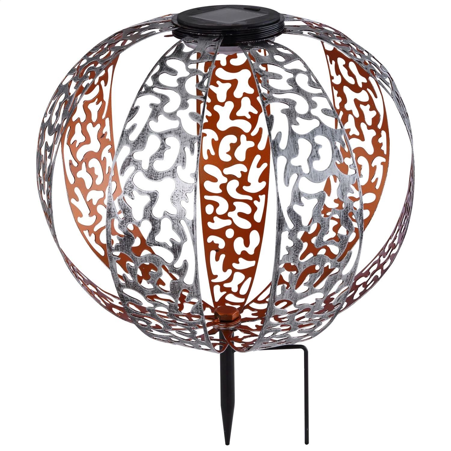 Globo LED Solarleuchte Solarleuchte Garten Kugel 30 cm Solarlampe Außen