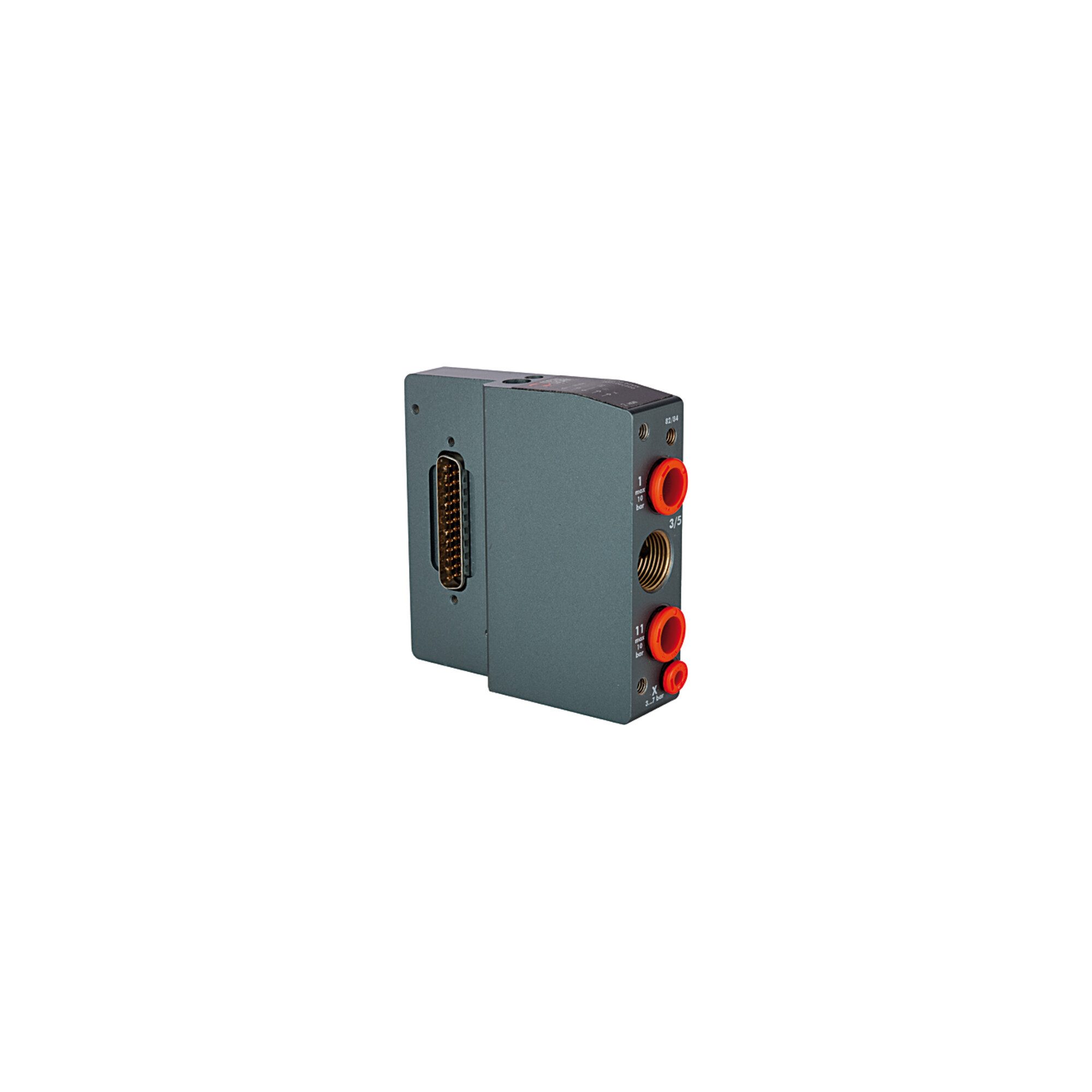 RIEGLER Druckregler Riegler Eingangsplatte für Ventilinsel HDM, ext. Steuerluft, Profibus