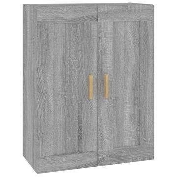 furnicato Wandregal Wandschrank Grau Sonoma 69,5x32,5x90 cm Holzwerkstoff