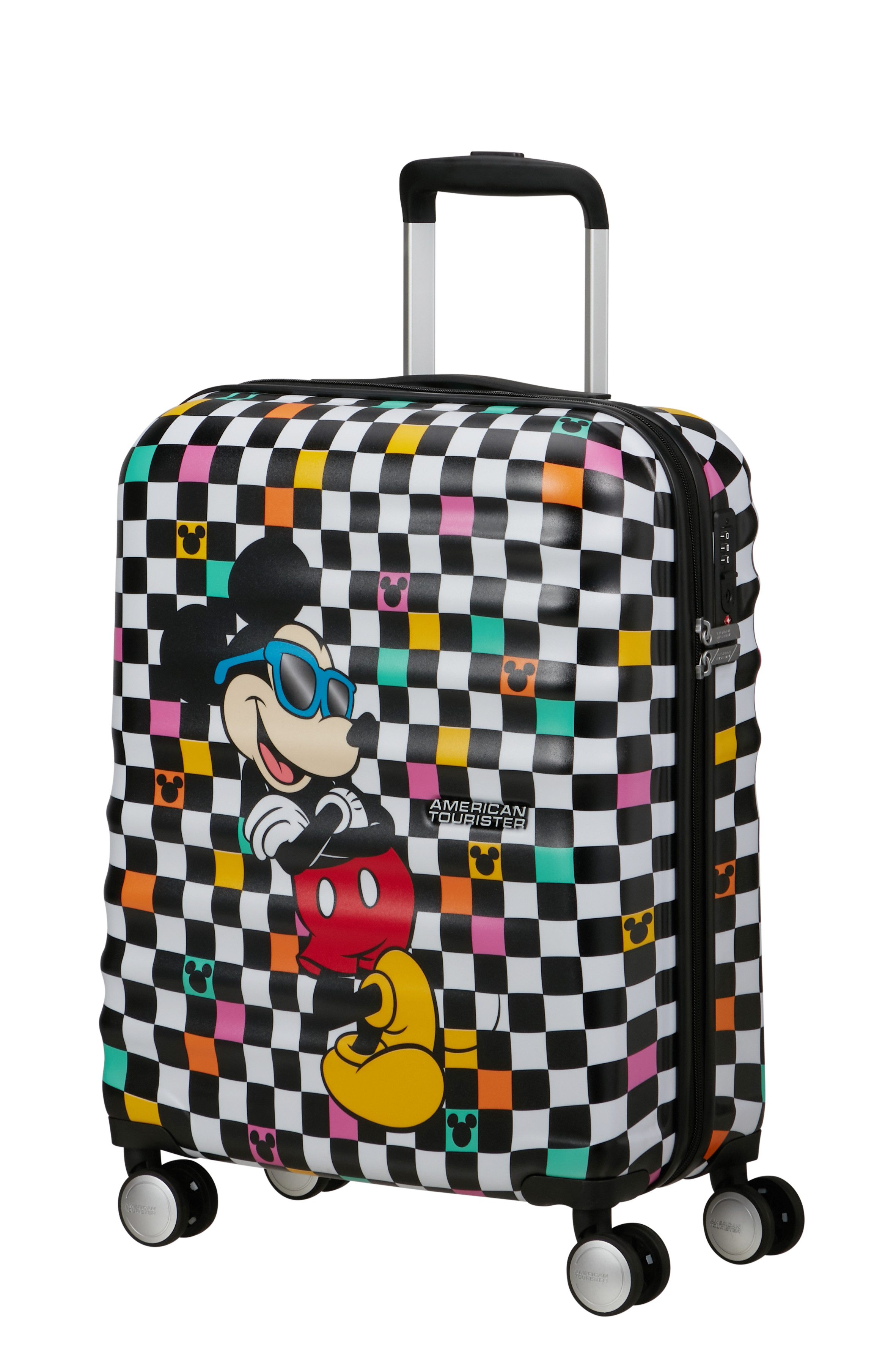 American Tourister® Hartschalen-Trolley WAVEBREAKER DISNEY, verschiedene Motive, 4 Rollen, Reisekoffer Reisegepäck