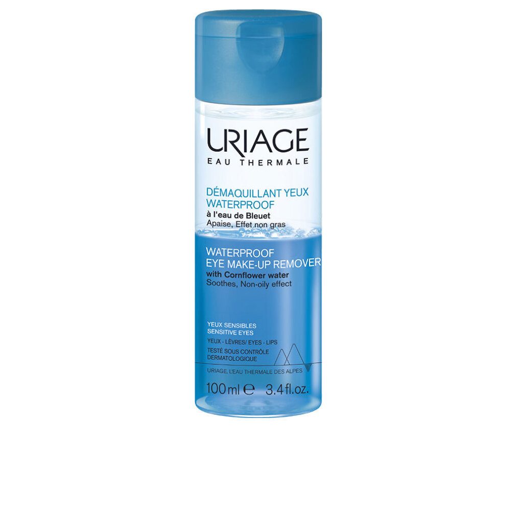 Uriage Make-up-Entferner wasserfester Augen-Make-up-Entferner mit KORNBLÜTENWASSER 100 ml