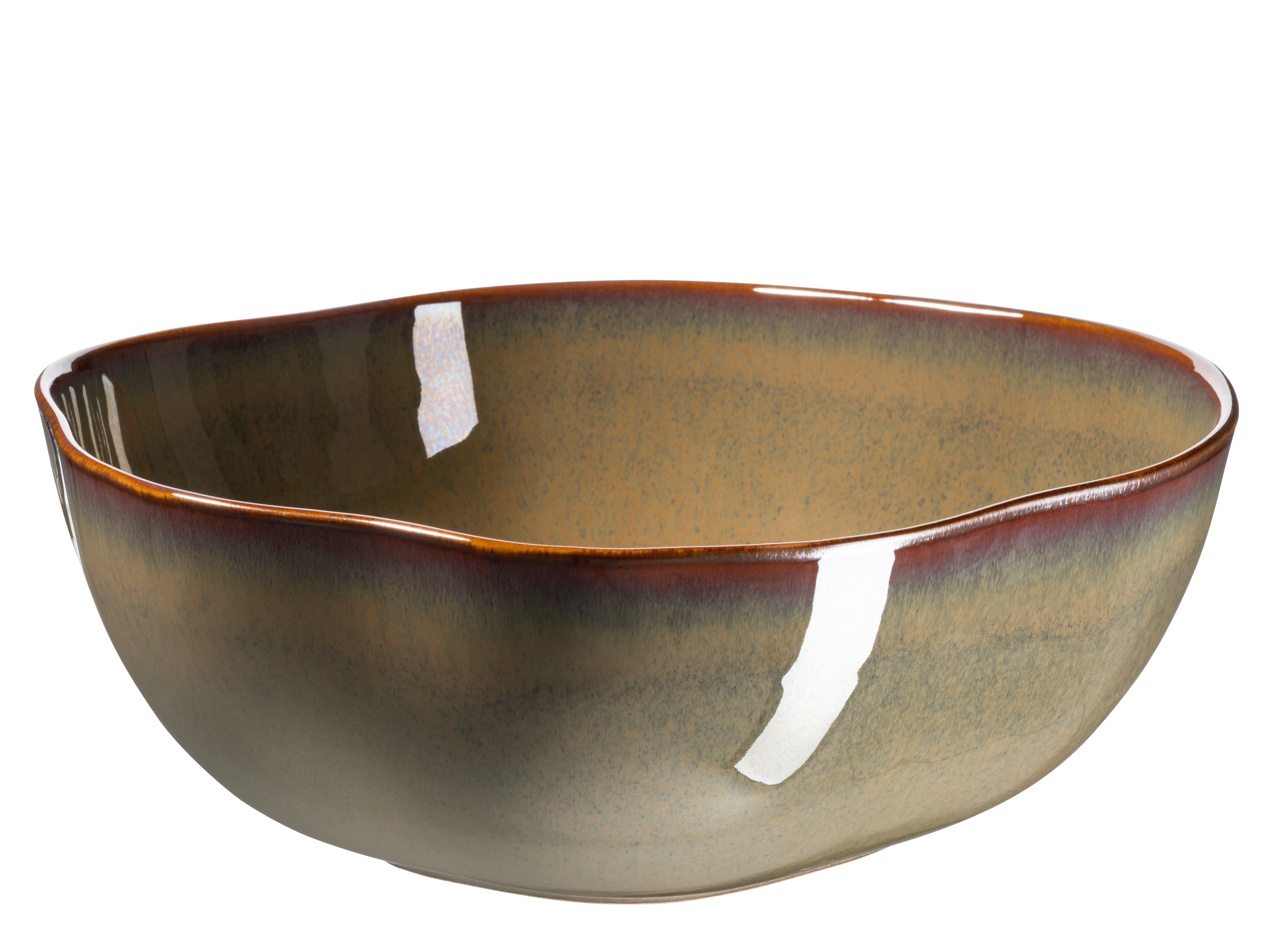 MÄSER Schüssel Cordelia, Schale, aus Steinzeug, Ø 28 cm, Steinzeug, (1-tlg)