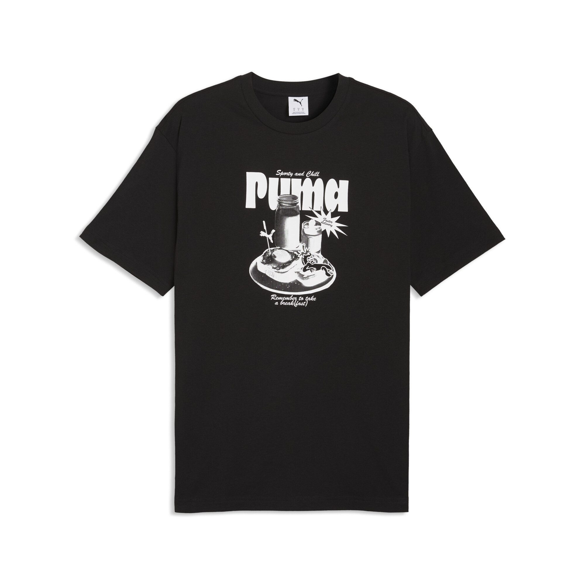 PUMA T-Shirt Graphic Relaxed Breakfast T-Shirt Herren