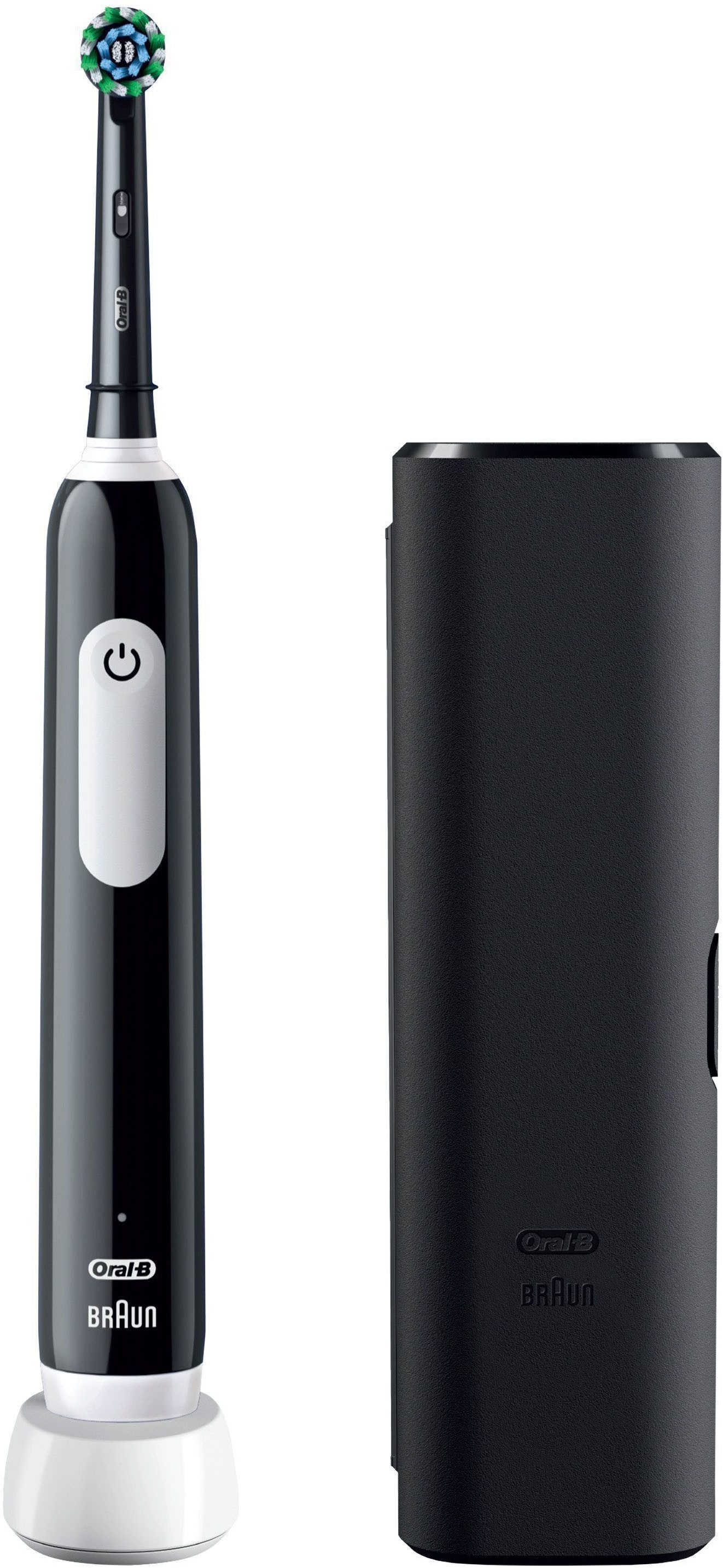 Oral-B Elektrische Zahnbürste PRO Series 1, Aufsteckbürsten: 1 St., Drucksensor