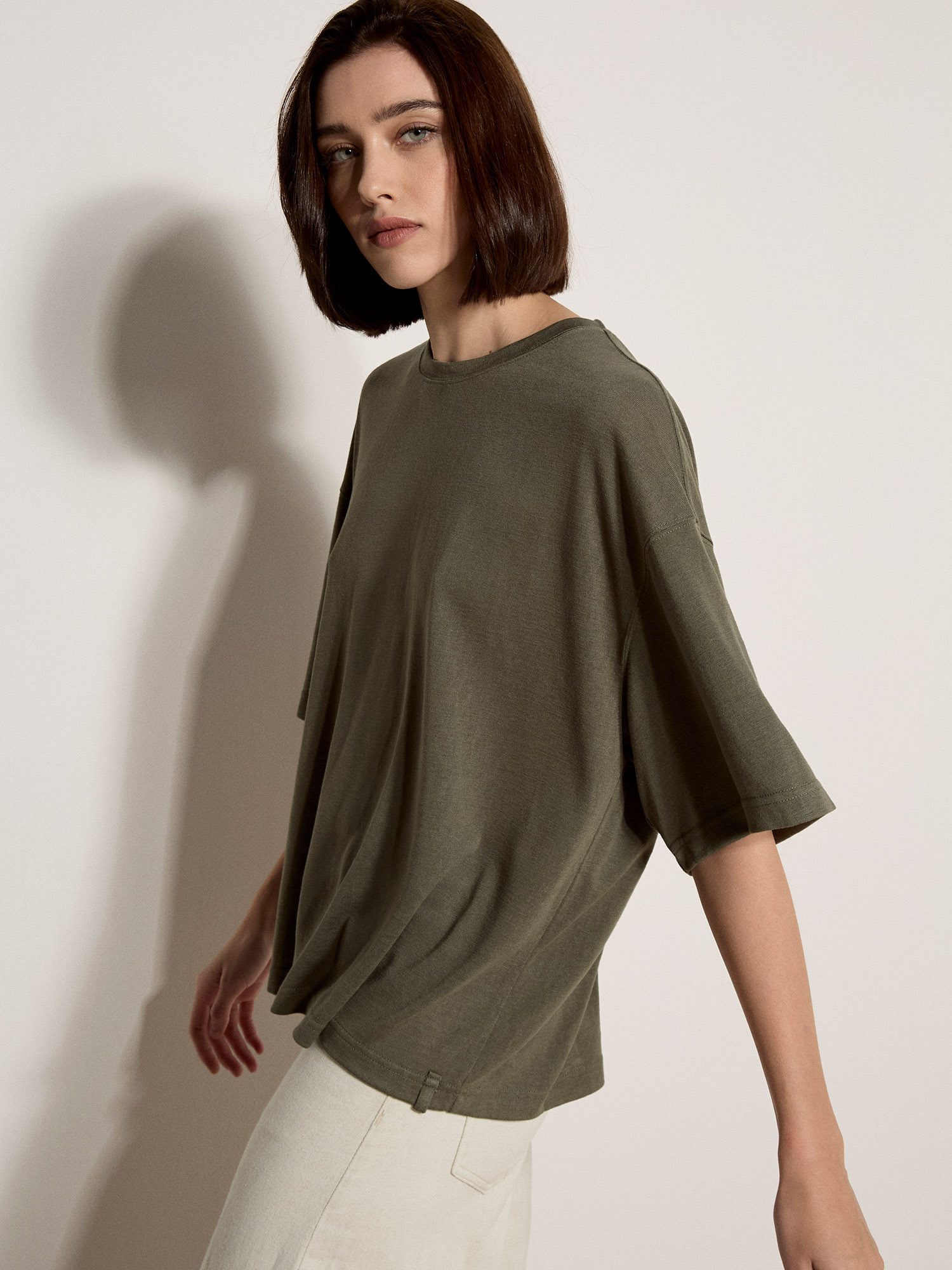 Oversize-Shirt Jersey-Oversize-T-Shirt