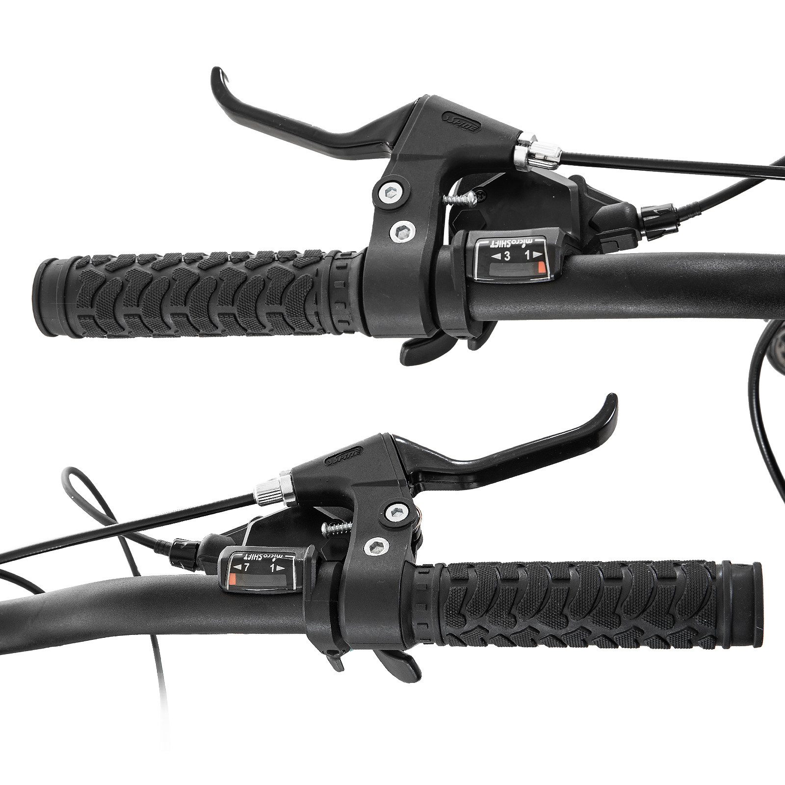 HILAND Mountainbike 26/27,5 Zoll Leichtgewichtiges bike für Frauen Ideal für alle Terrains, 21-Gang mit Lock-Out-Federgabel Dual-Scheibenbremsen, Aluminium-Rahmen