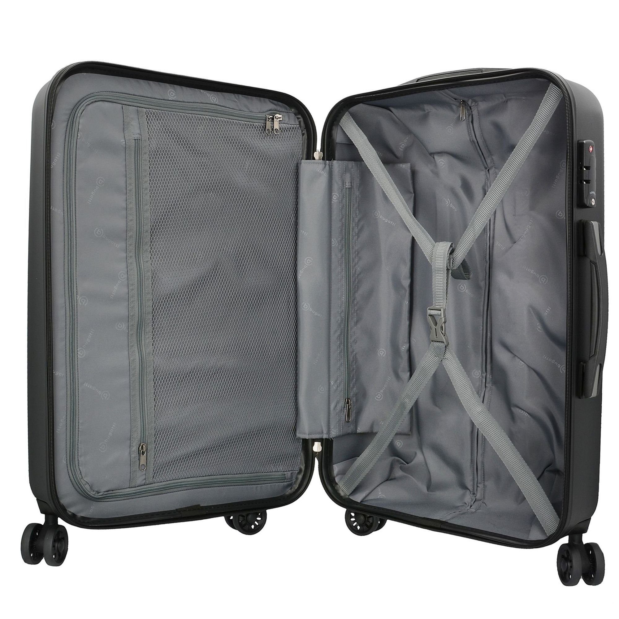 bugatti Hartschalen-Trolley Lima 2.0, 4 Rollen, ABS