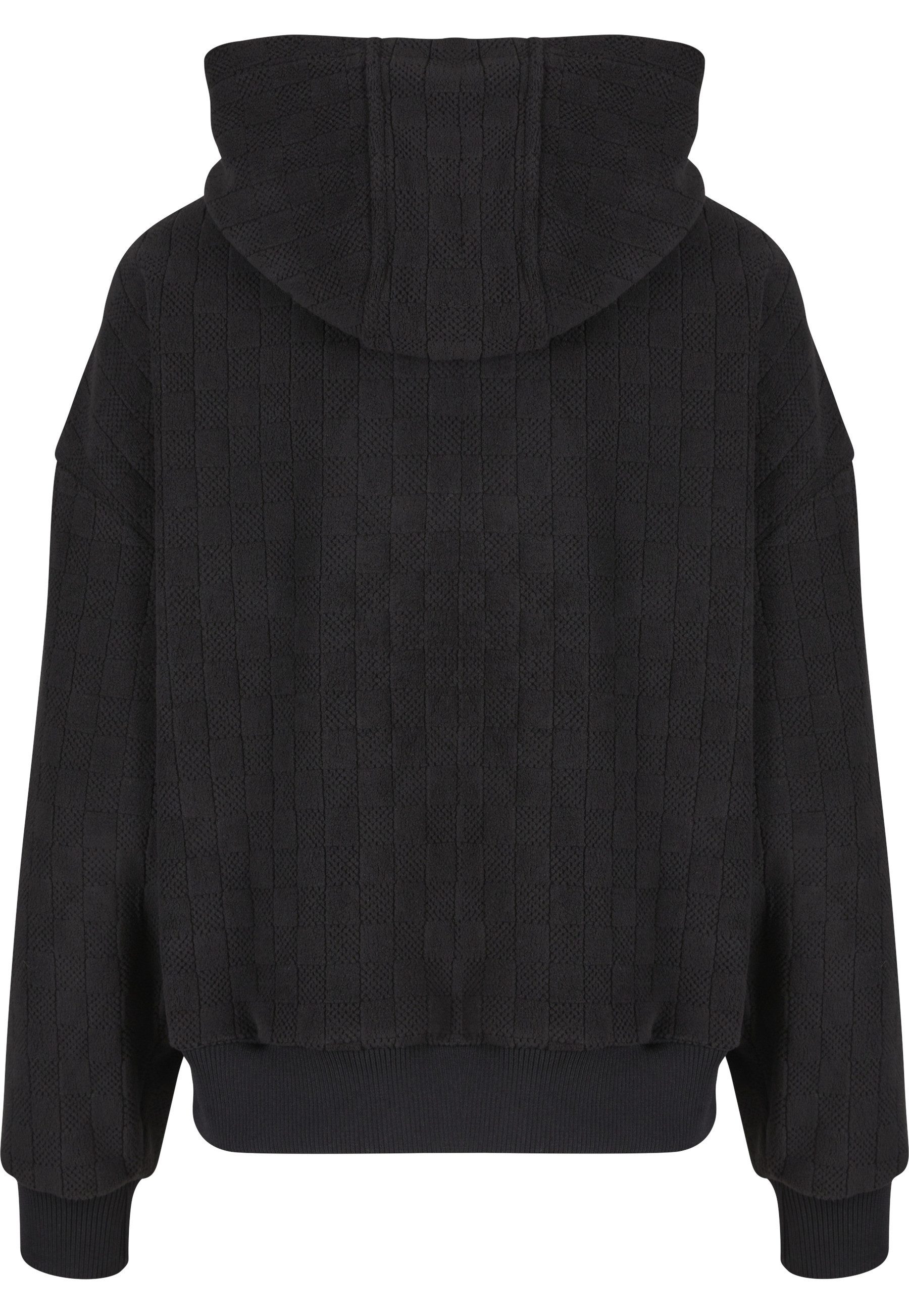 URBAN CLASSICS Kapuzenpullover Urban Classics Ladies Jacquard Velvet Oversized Hoodie (1-tlg)