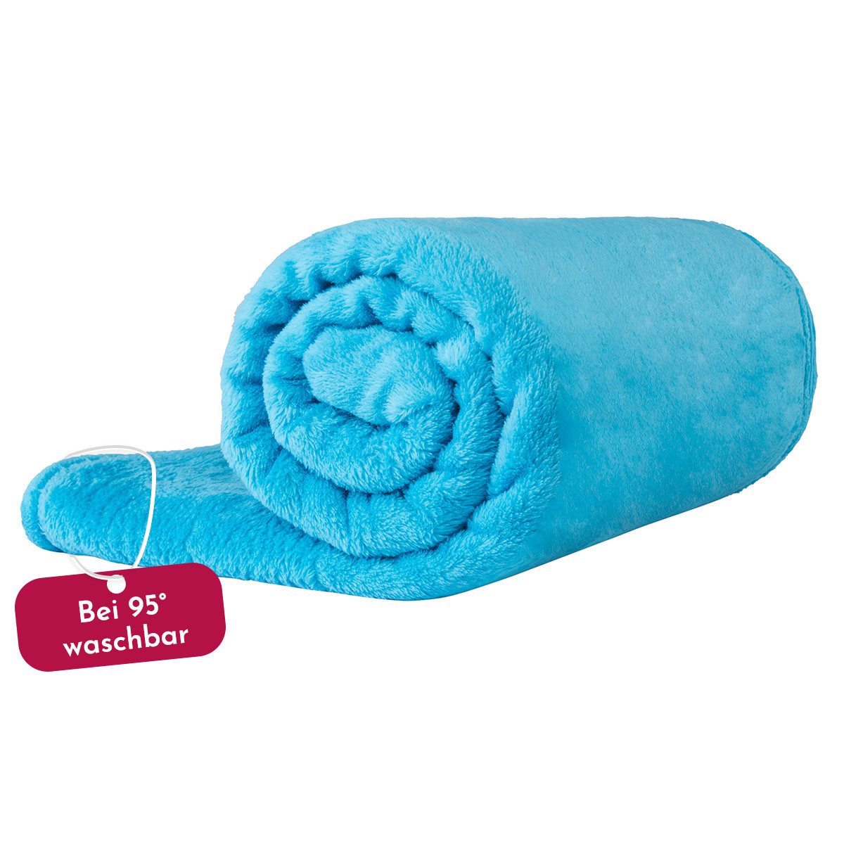 Wohndecke Kuscheldecke aus 100% Polyester, 150x220 günstig online kaufen