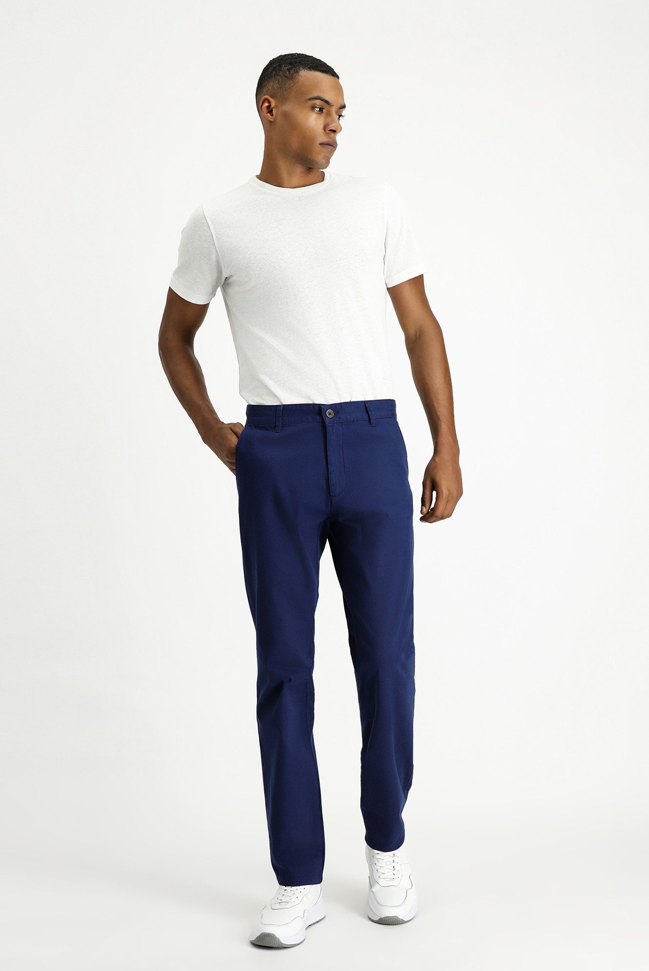 KIGILI Chinohose Regular Fit Chino-Herrenhose mit günstig online kaufen