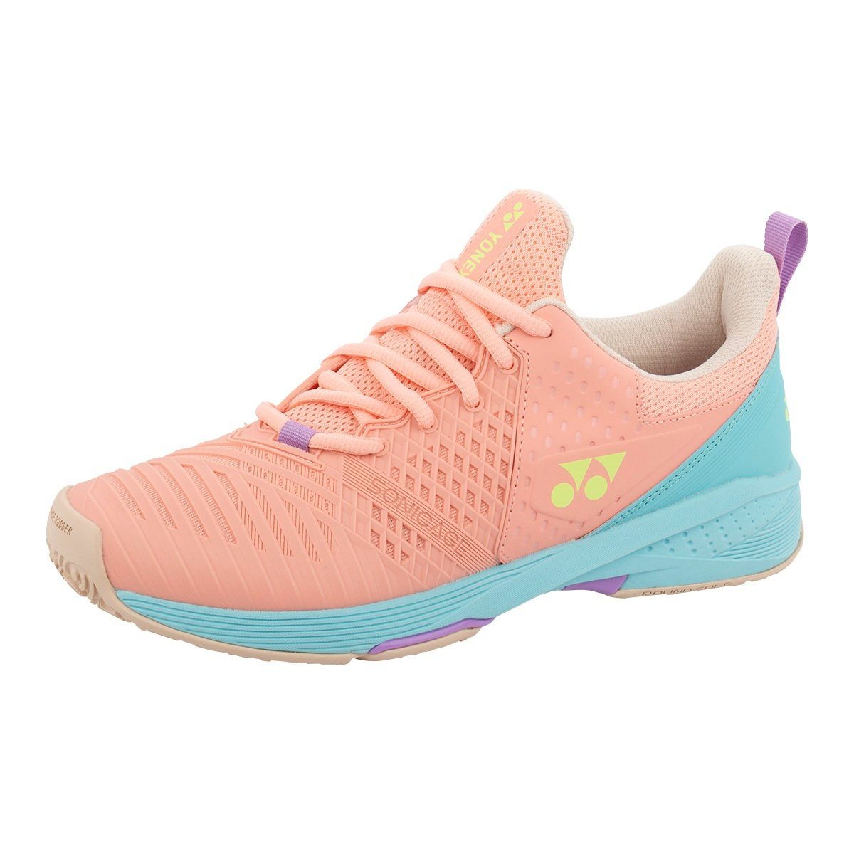 Yonex Sonicage 3 Clay/Sandplatz hellrosa Damen Tennisschuh