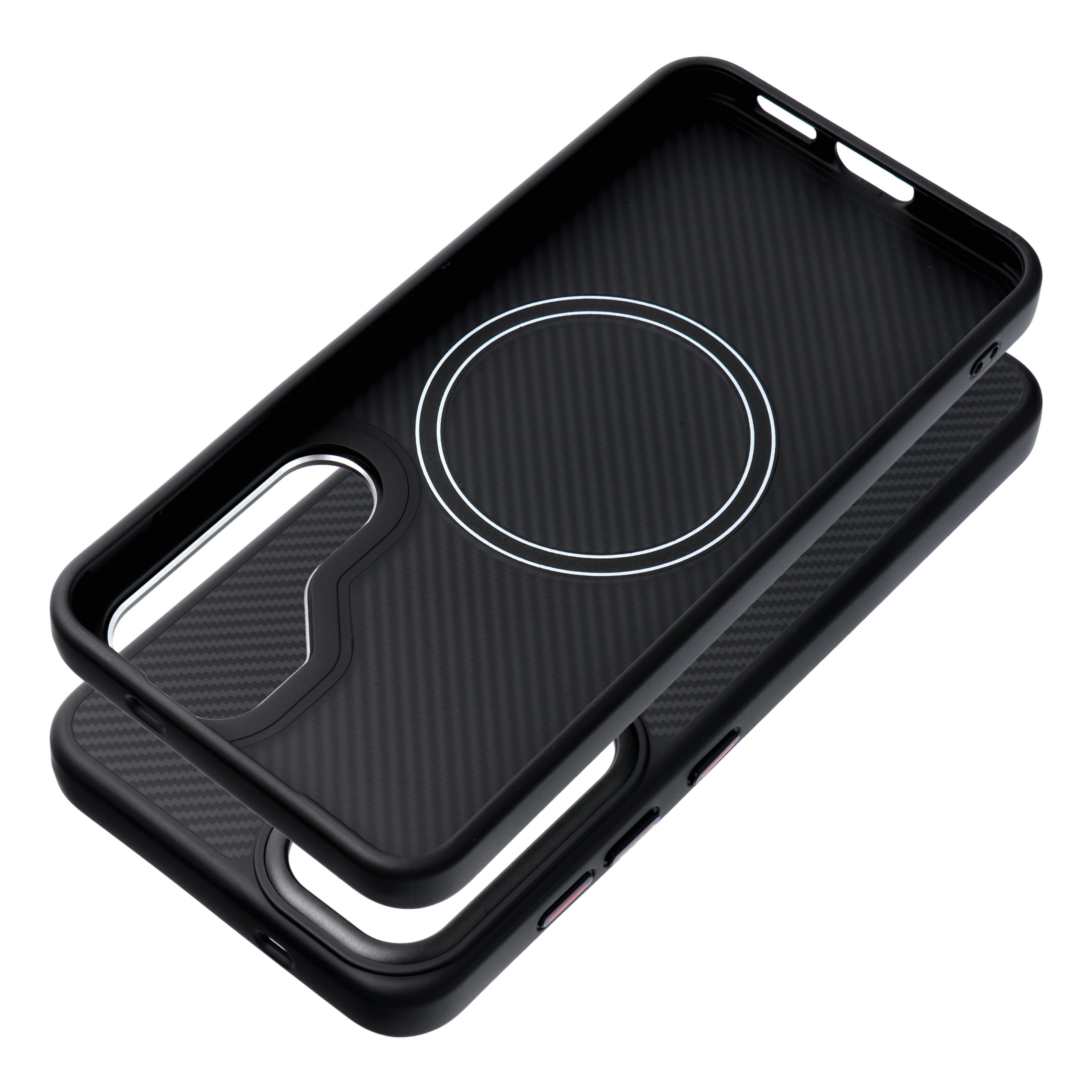 COFI 1453 Bumper Flexible Carbon Elite Hülle kompatibel mit Magsafe