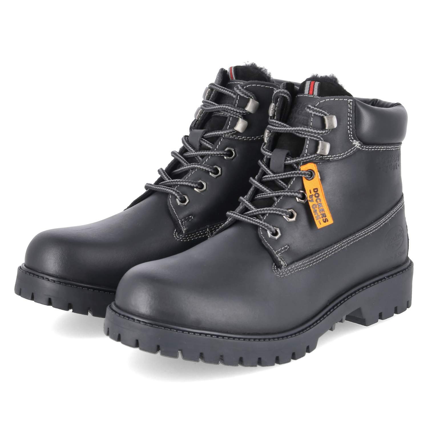 Dockers by Gerli Dockers By Gerli 53AX103-400-100 Herren Leder schwarz Schn günstig online kaufen