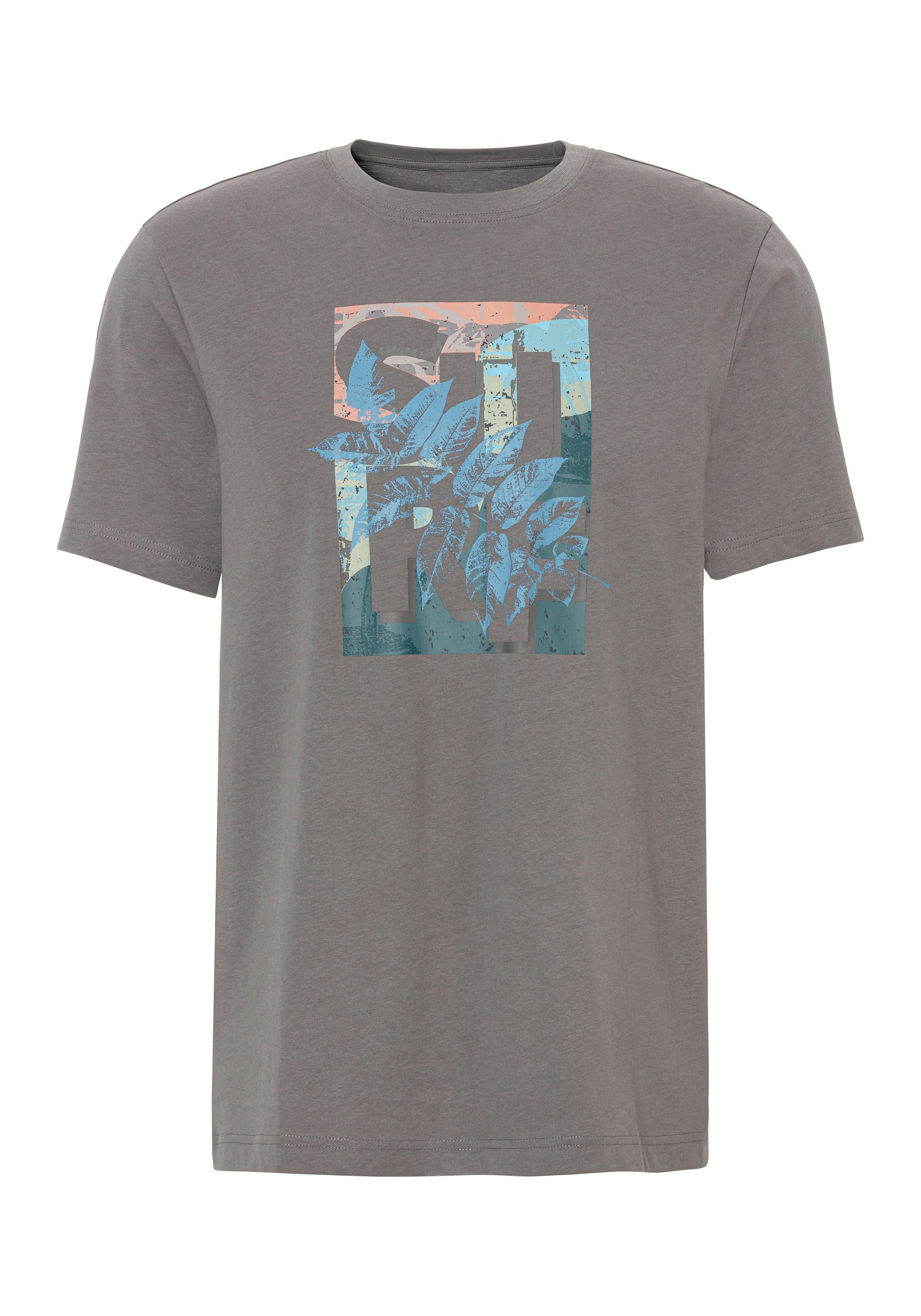 John Devin T-Shirt Rundhalsshirt mit Surf -Aufdruck aus reiner Baumwolle. € 12,99, (€ 12,99 pro 1 Stk).