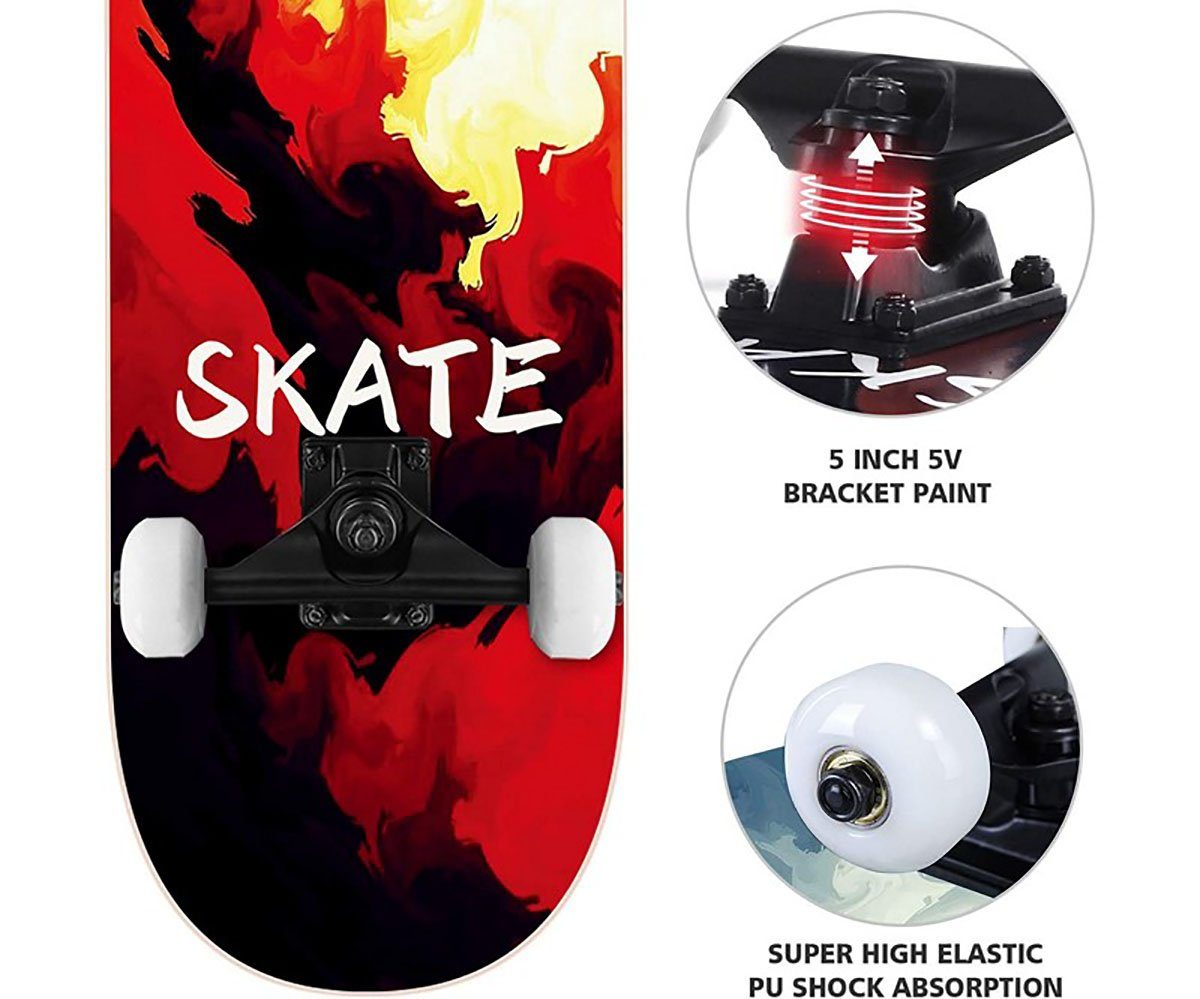 Skatetasche Werkezeug für Skateboard Räder Skateboard + + AM485500-4 Disuppo Skat
